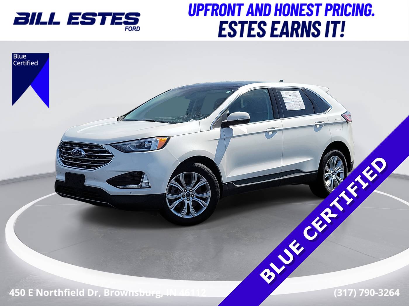 2022 Ford Edge Titanium — SUV — 46,204 mi — Brownsburg, IN