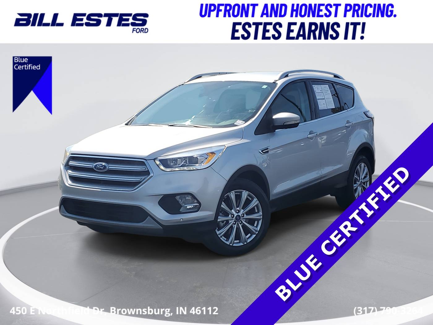 2018 Ford Escape Titanium — SUV — 80,253 mi — Brownsburg, IN