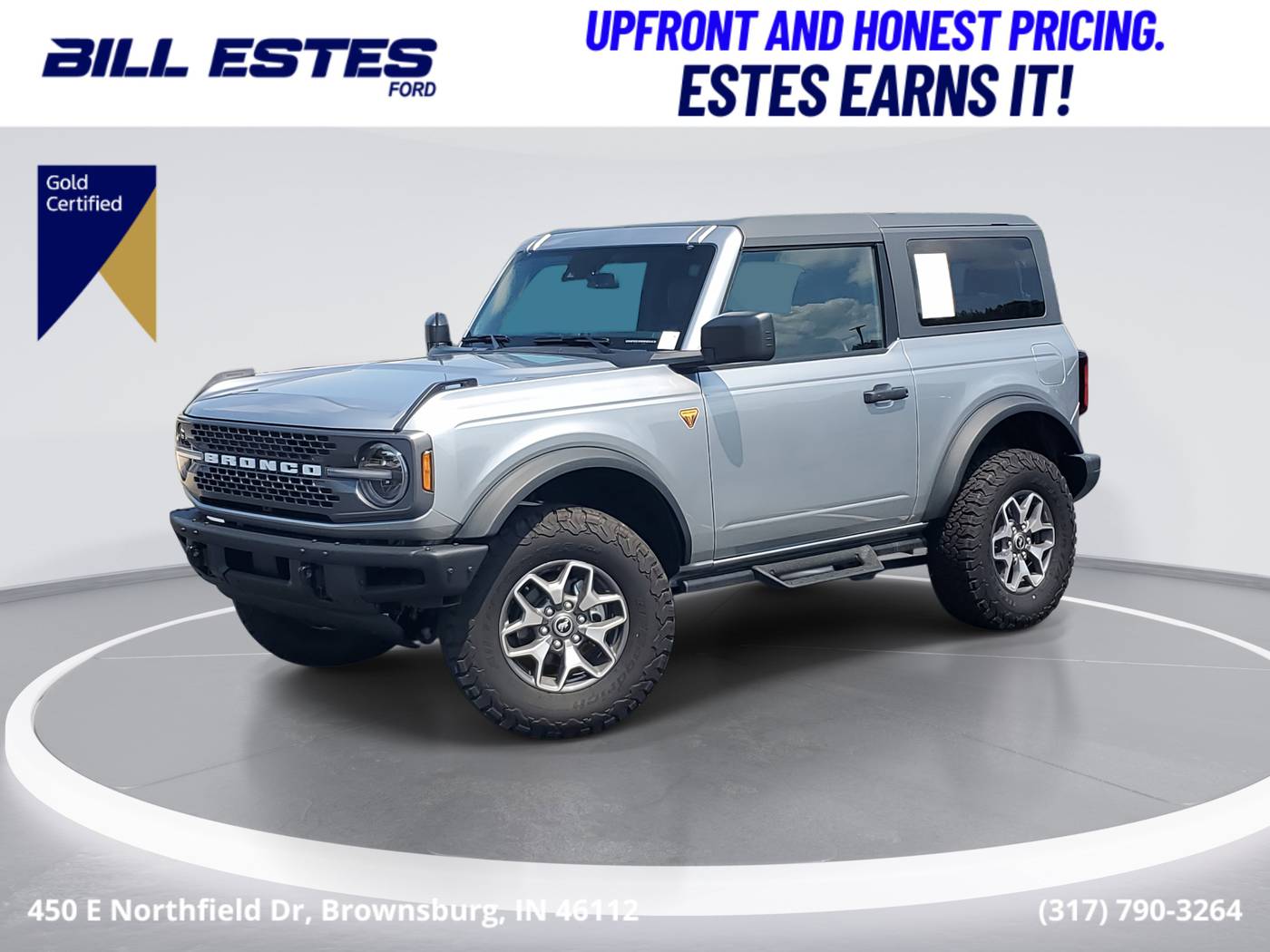 2024 Ford Bronco Badlands — SUV — 114 mi — Brownsburg, IN