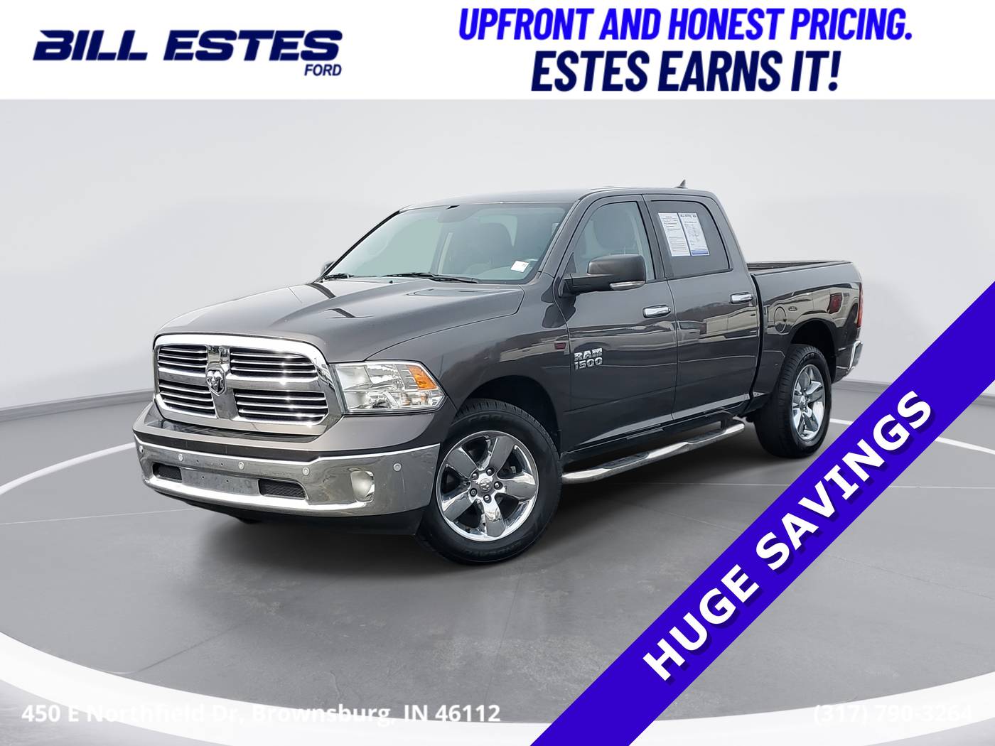2016 Ram 1500 Big Horn — Pickup Truck — 130,384 mi — Brownsburg, IN