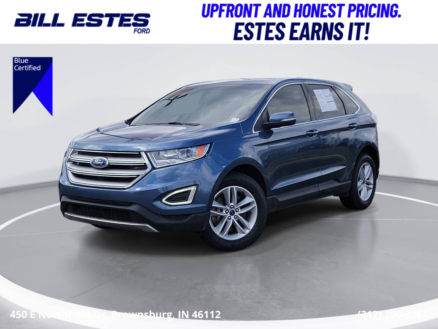 2018 Ford Edge SEL — SUV — 95,510 mi — Brownsburg, IN