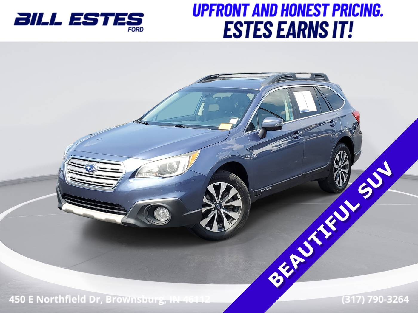 2017 Subaru Outback 2.5i Limited — SUV — 170,035 mi — Brownsburg, IN