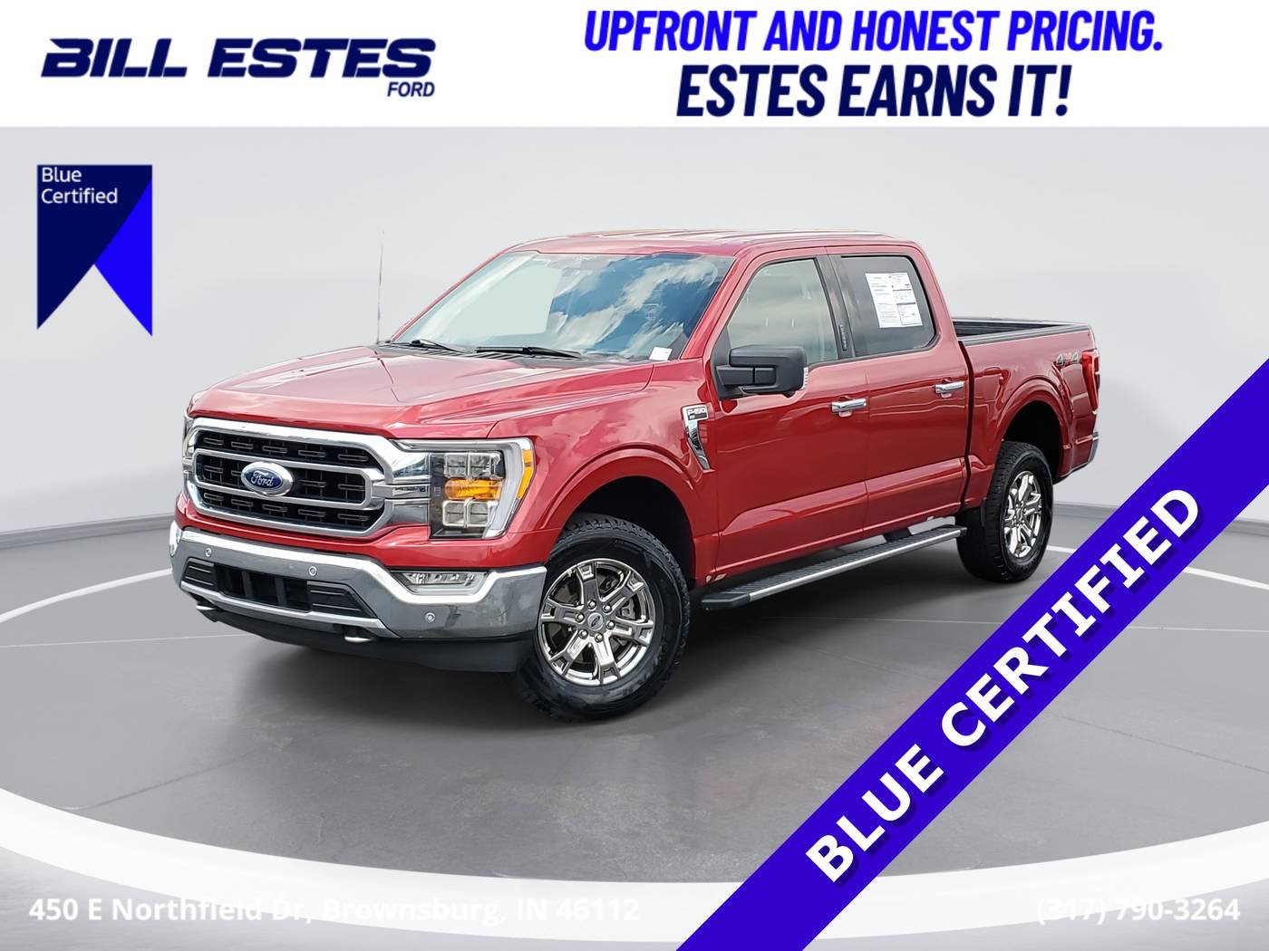 2021 Ford F-150 XLT — Pickup Truck — 56,548 mi — Brownsburg, IN