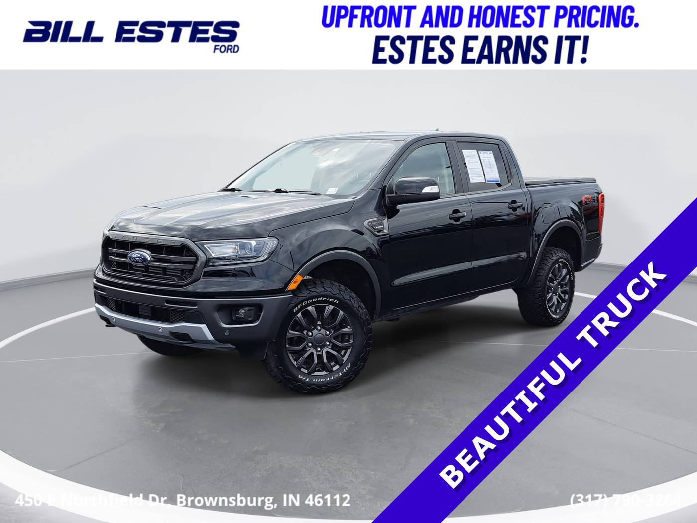 2019 Ford Ranger Lariat — Pickup Truck — 74,376 mi — Brownsburg, IN