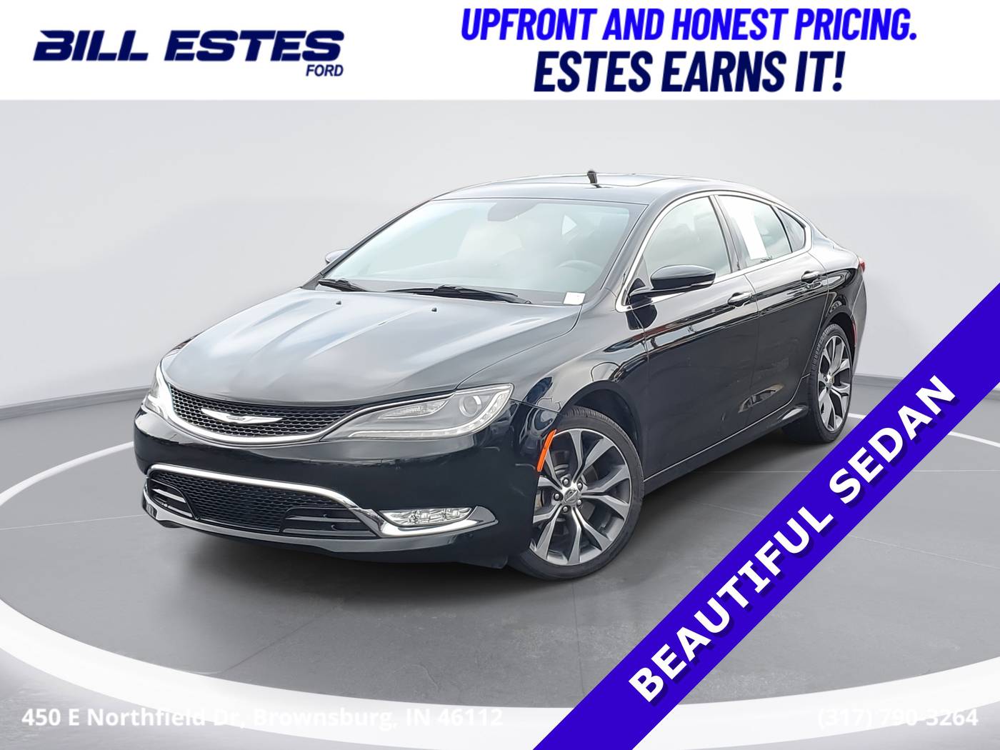 2015 Chrysler 200 C — Sedan — 104,449 mi — Brownsburg, IN