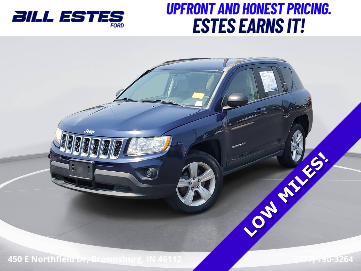 2012 Jeep Compass Latitude — SUV — 56,513 mi — Brownsburg, IN