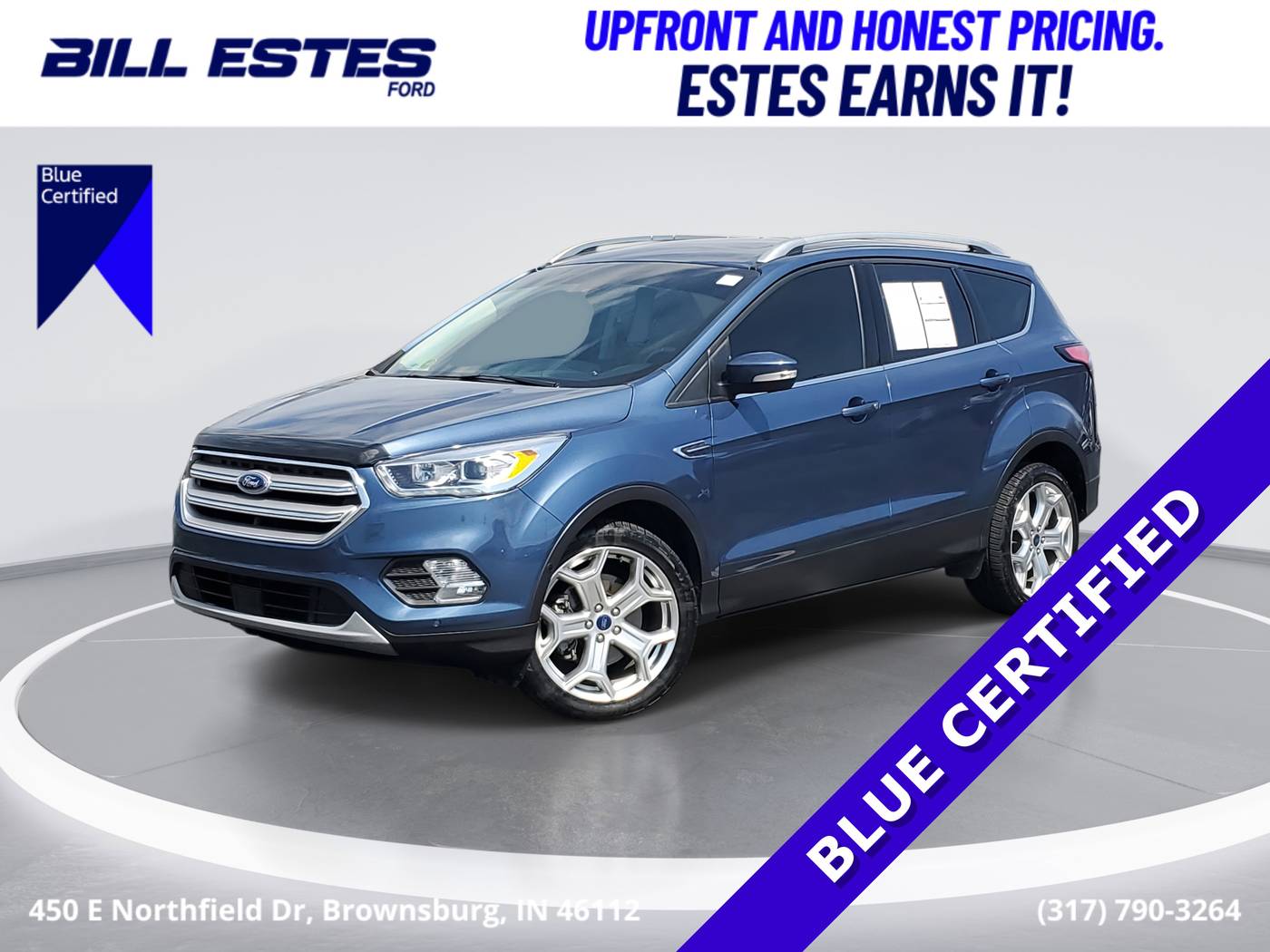 2018 Ford Escape Titanium — SUV — 88,111 mi — Brownsburg, IN