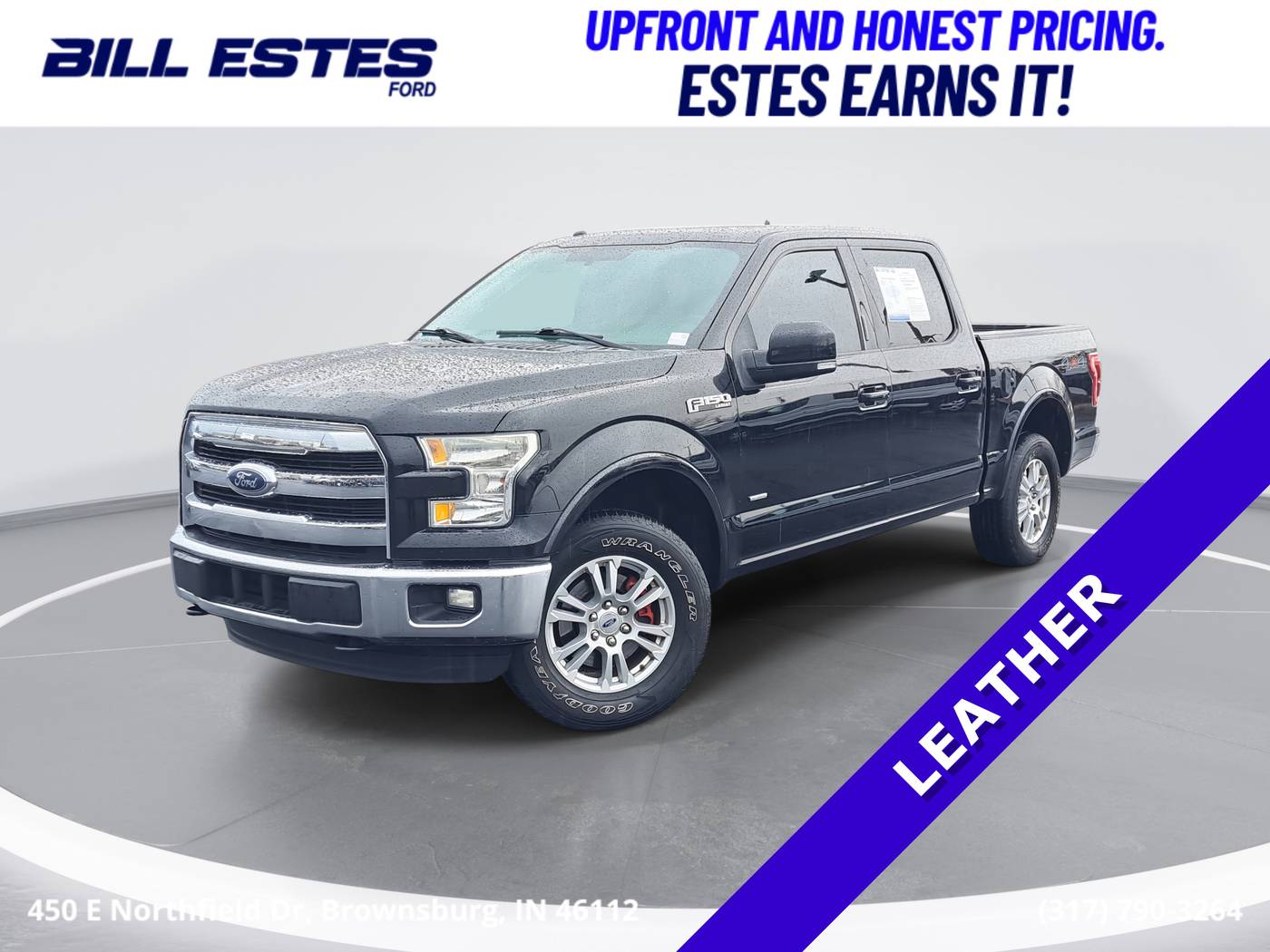 2016 Ford F-150 Lariat — Pickup Truck — 173,917 mi — Brownsburg, IN