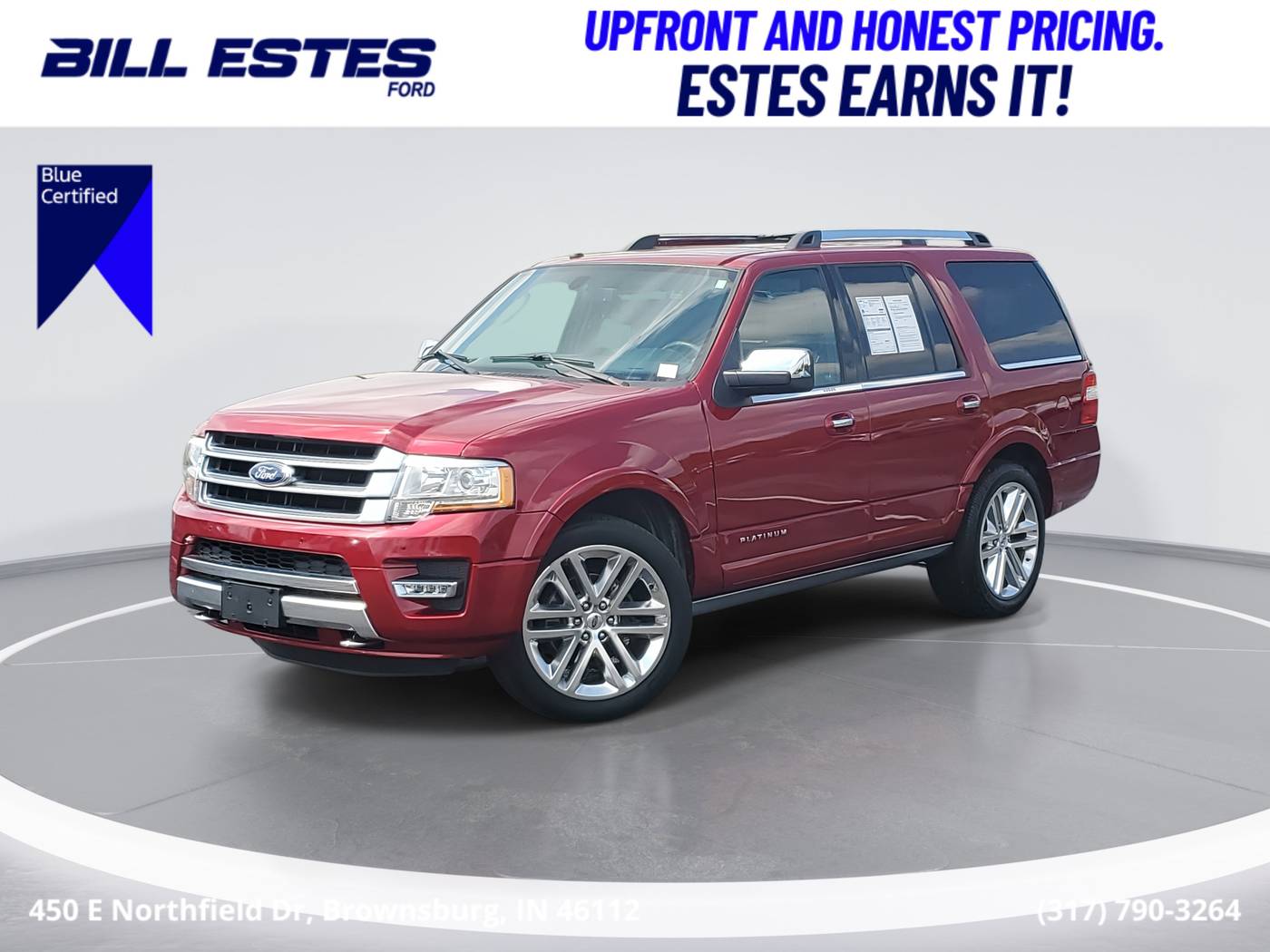2016 Ford Expedition Platinum — SUV — 90,493 mi — Brownsburg, IN