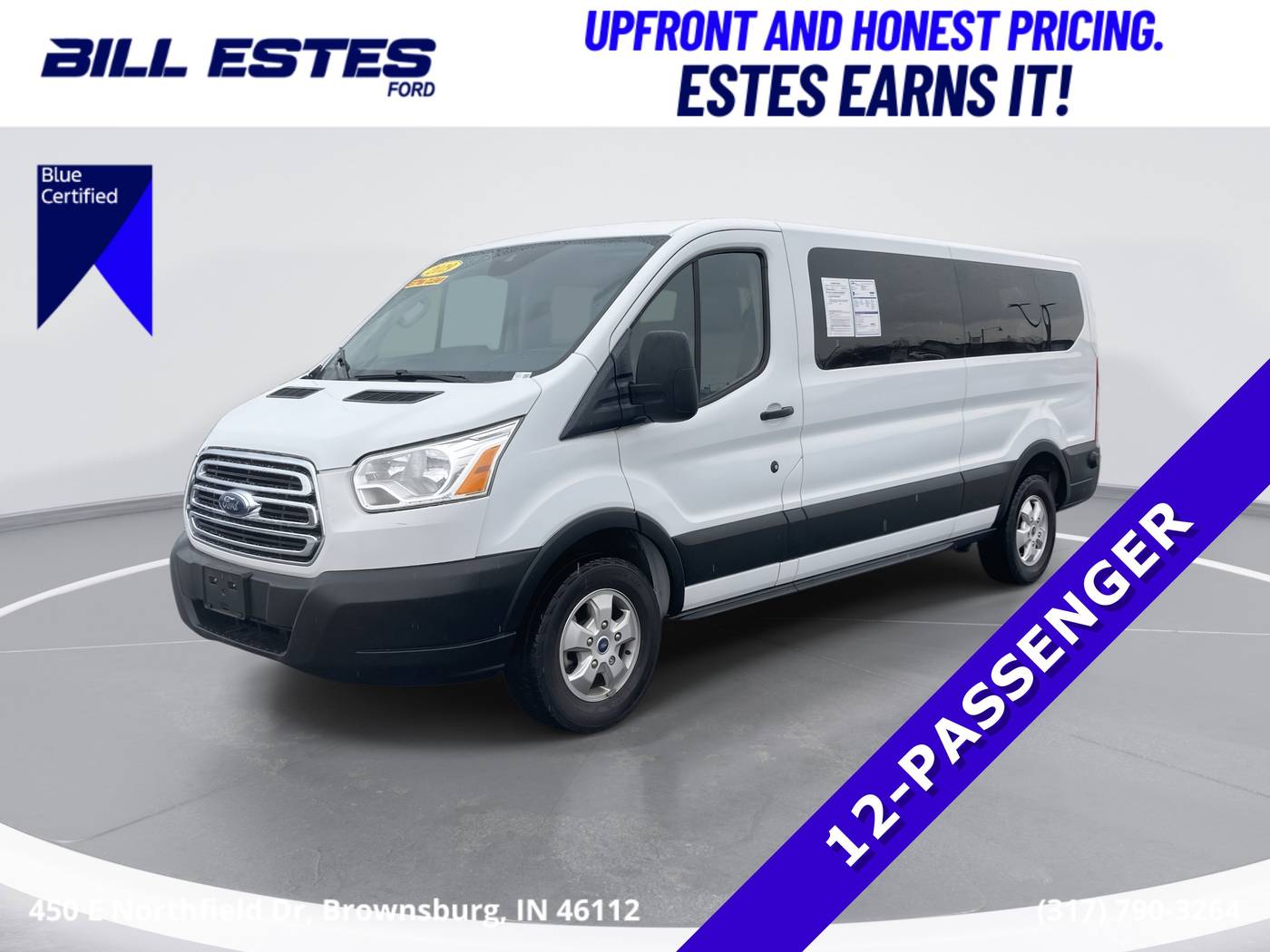 2019 Ford Transit Passenger Wagon T-350 XLT — Passenger Van — 36,388 mi — Brownsburg, IN
