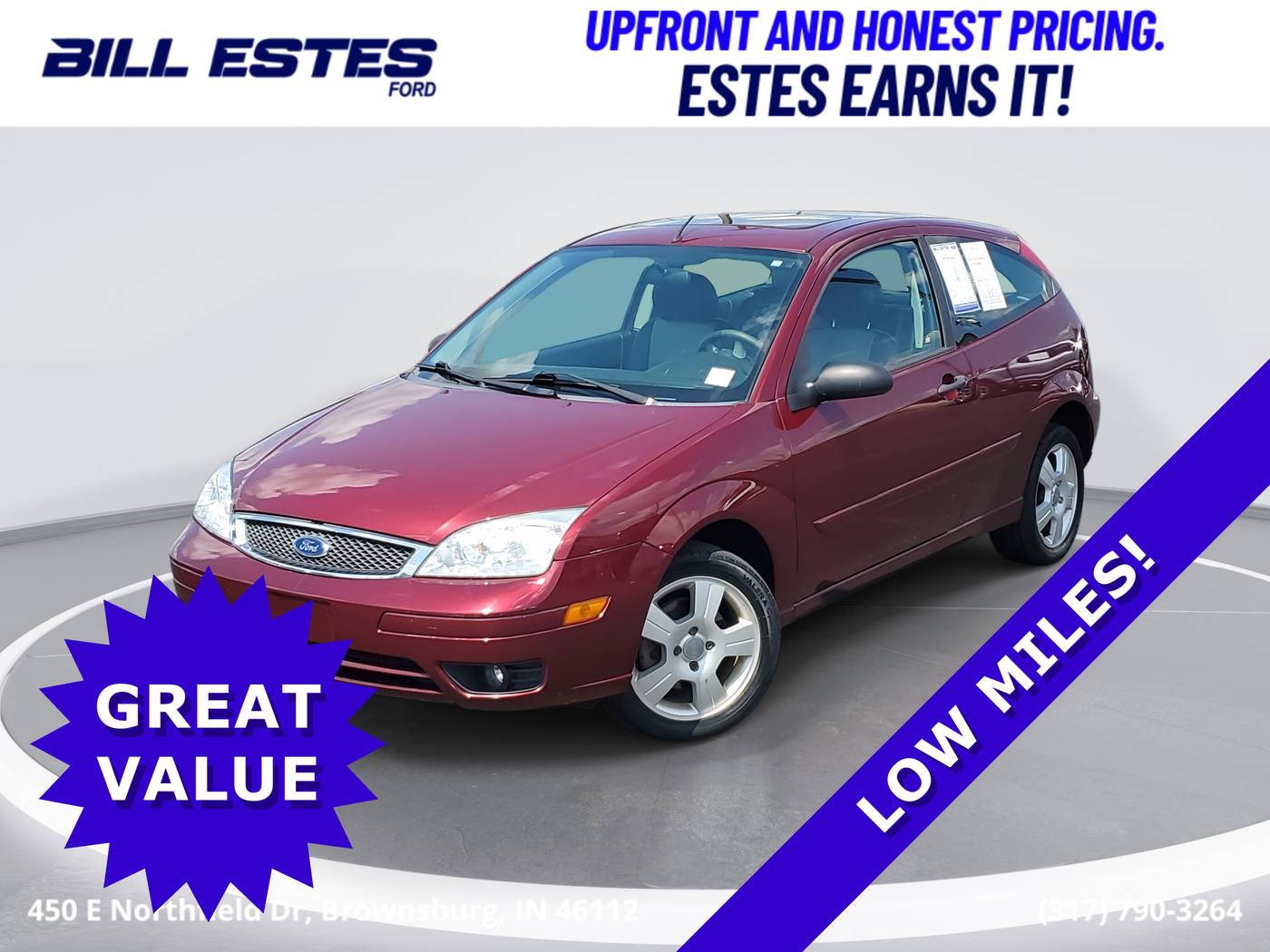 2007 Ford Focus SES — Hatchback — 64,402 mi — Brownsburg, IN