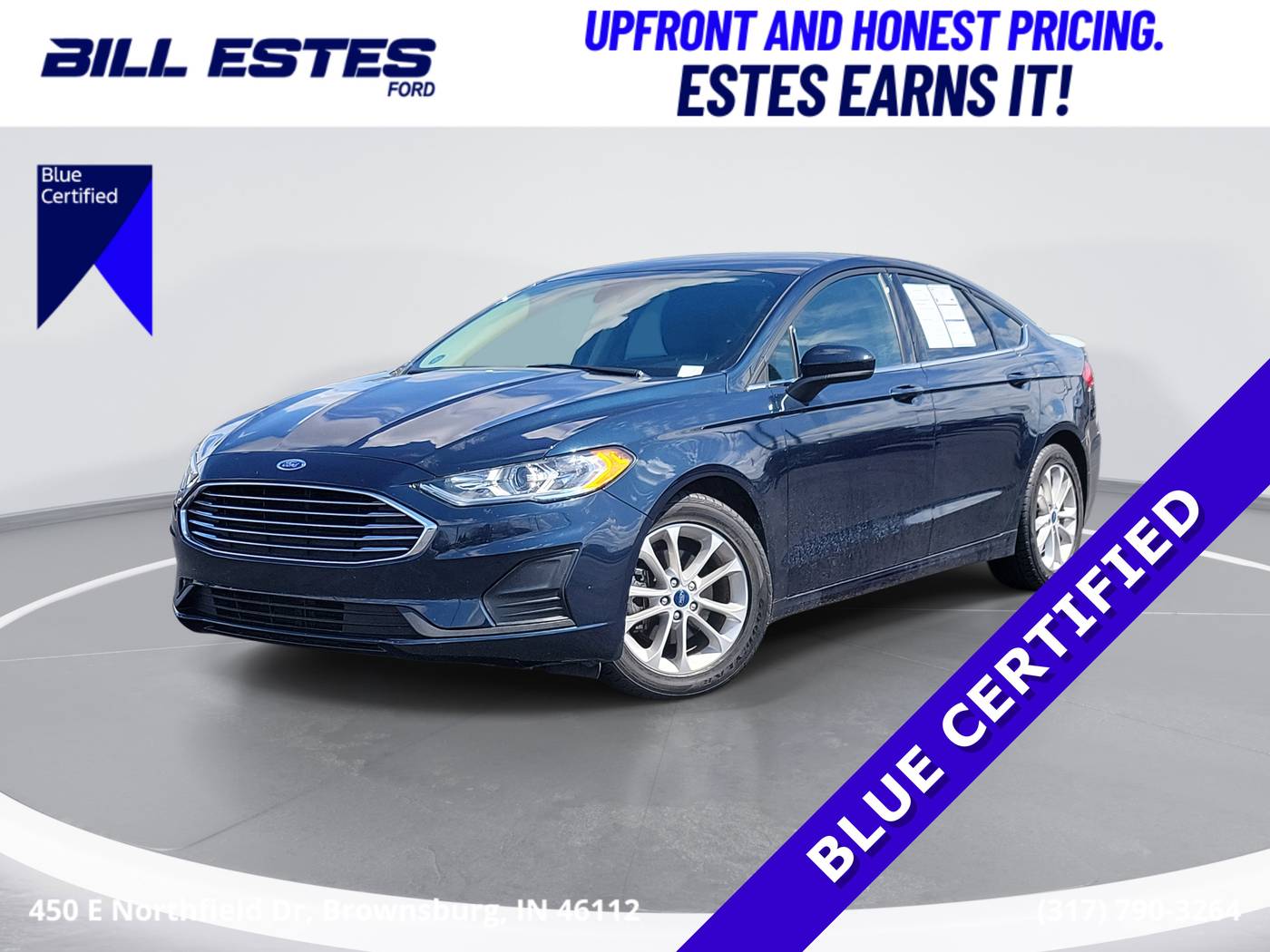 2020 Ford Fusion SE — Sedan — 36,369 mi — Brownsburg, IN