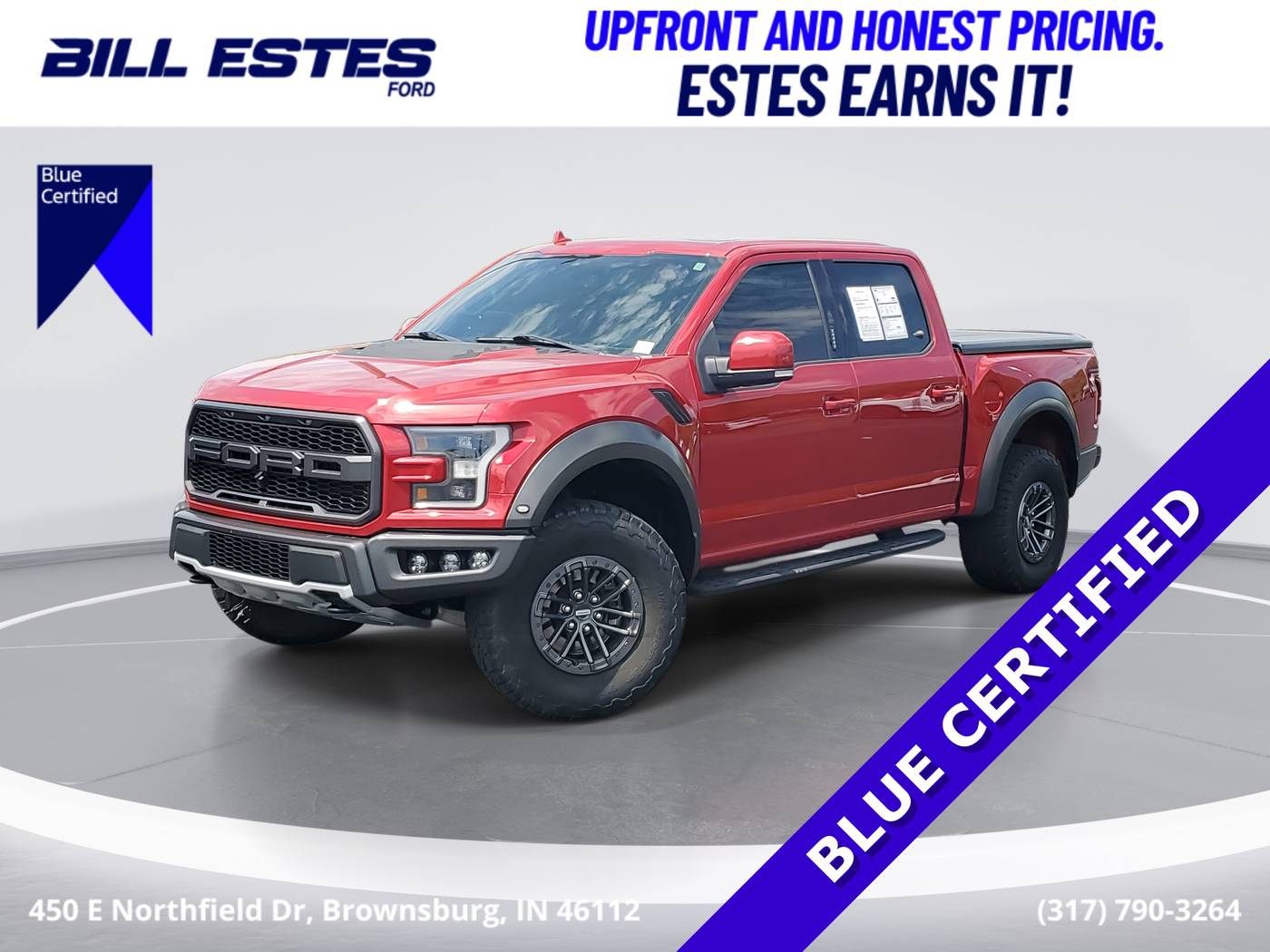 2020 Ford F-150 Raptor — Pickup Truck — 54,631 mi — Brownsburg, IN