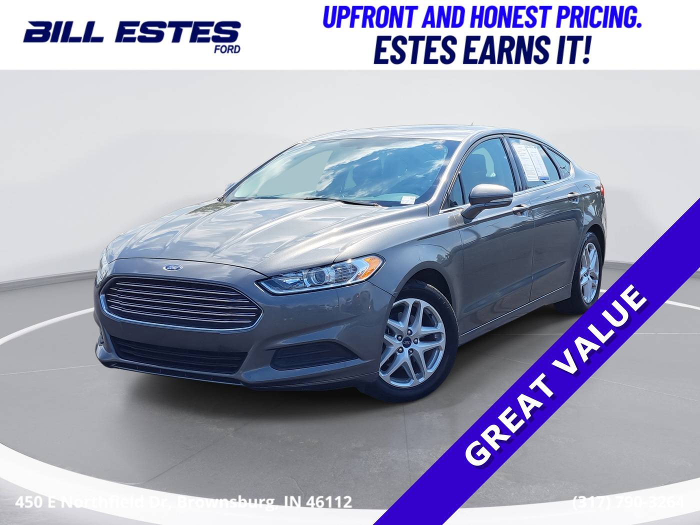 2014 Ford Fusion SE — Sedan — 144,332 mi — Brownsburg, IN