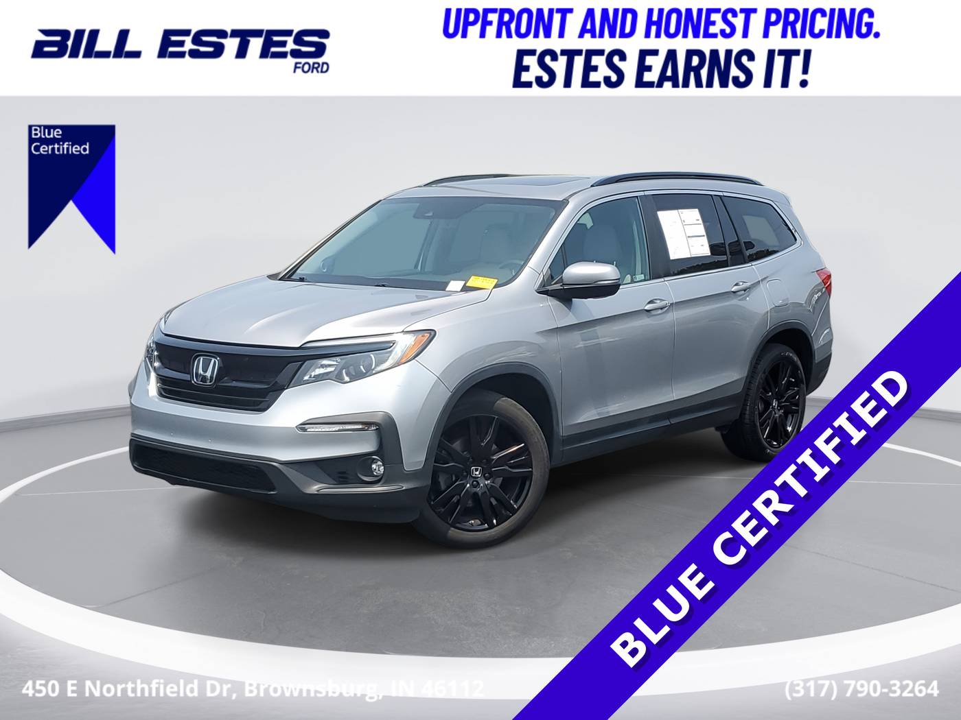2021 Honda Pilot Special Edition — SUV — 45,269 mi — Brownsburg, IN
