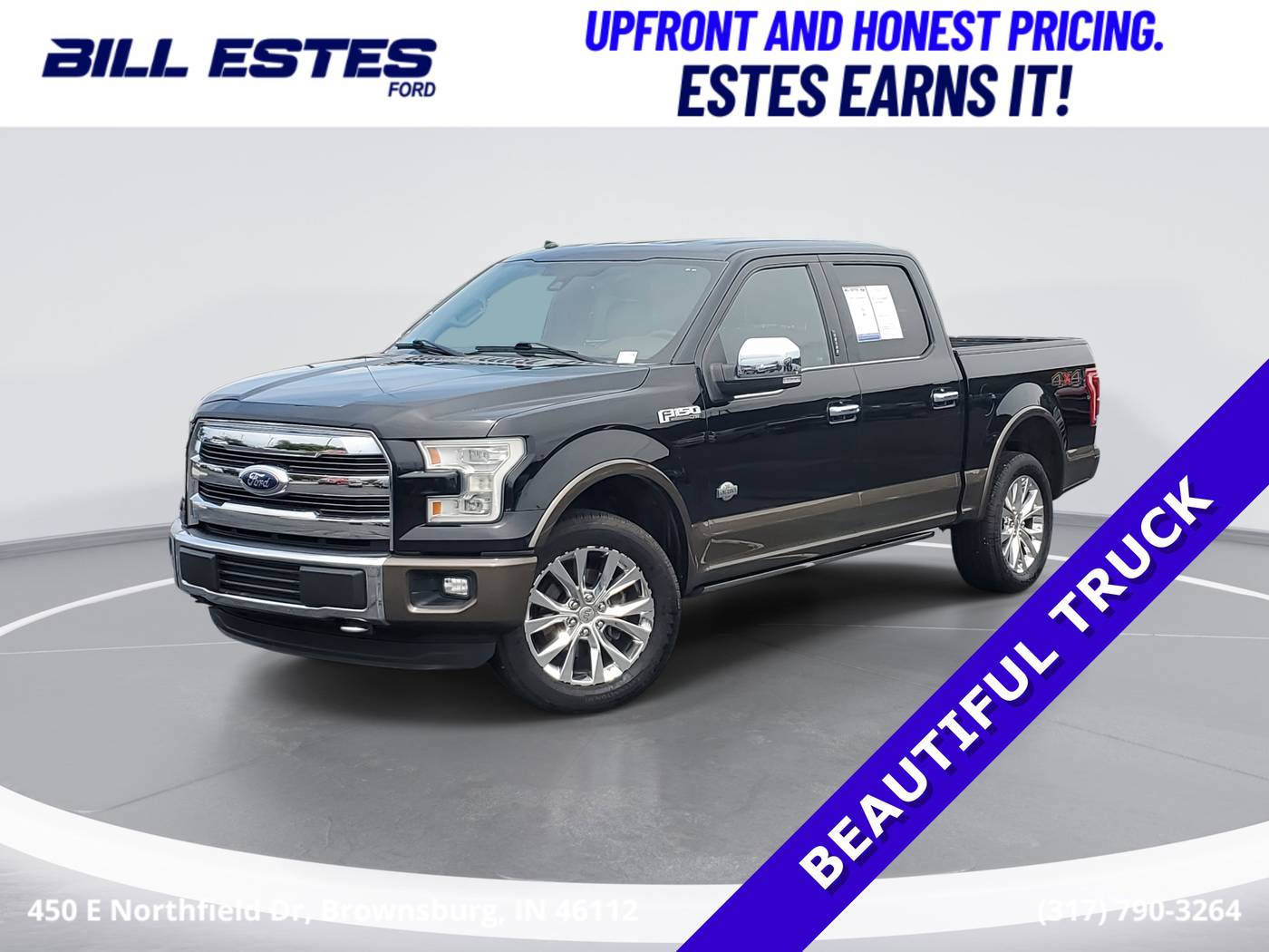 2016 Ford F-150 King Ranch — Pickup Truck — 120,253 mi — Brownsburg, IN