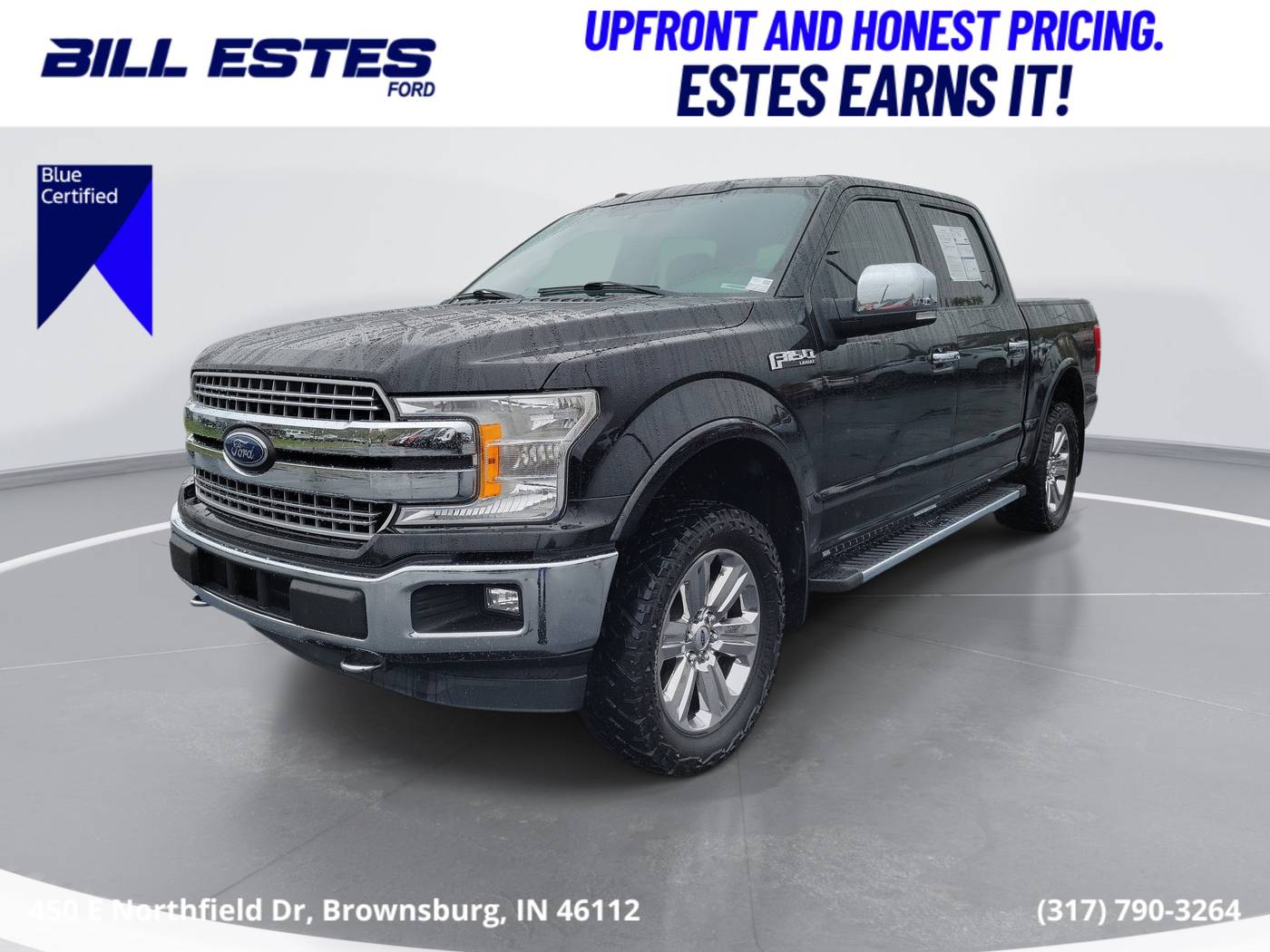 2018 Ford F-150 Lariat — Pickup Truck — 83,093 mi — Brownsburg, IN
