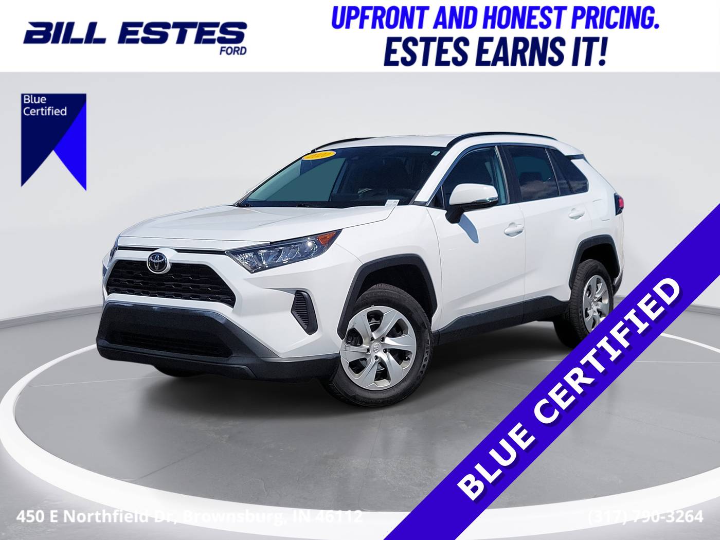 2020 Toyota RAV4 LE — SUV — 84,214 mi — Brownsburg, IN