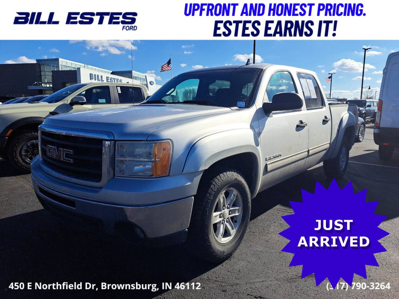 2011 GMC Sierra 1500 SLE — Pickup Truck — 191,155 mi — Brownsburg, IN
