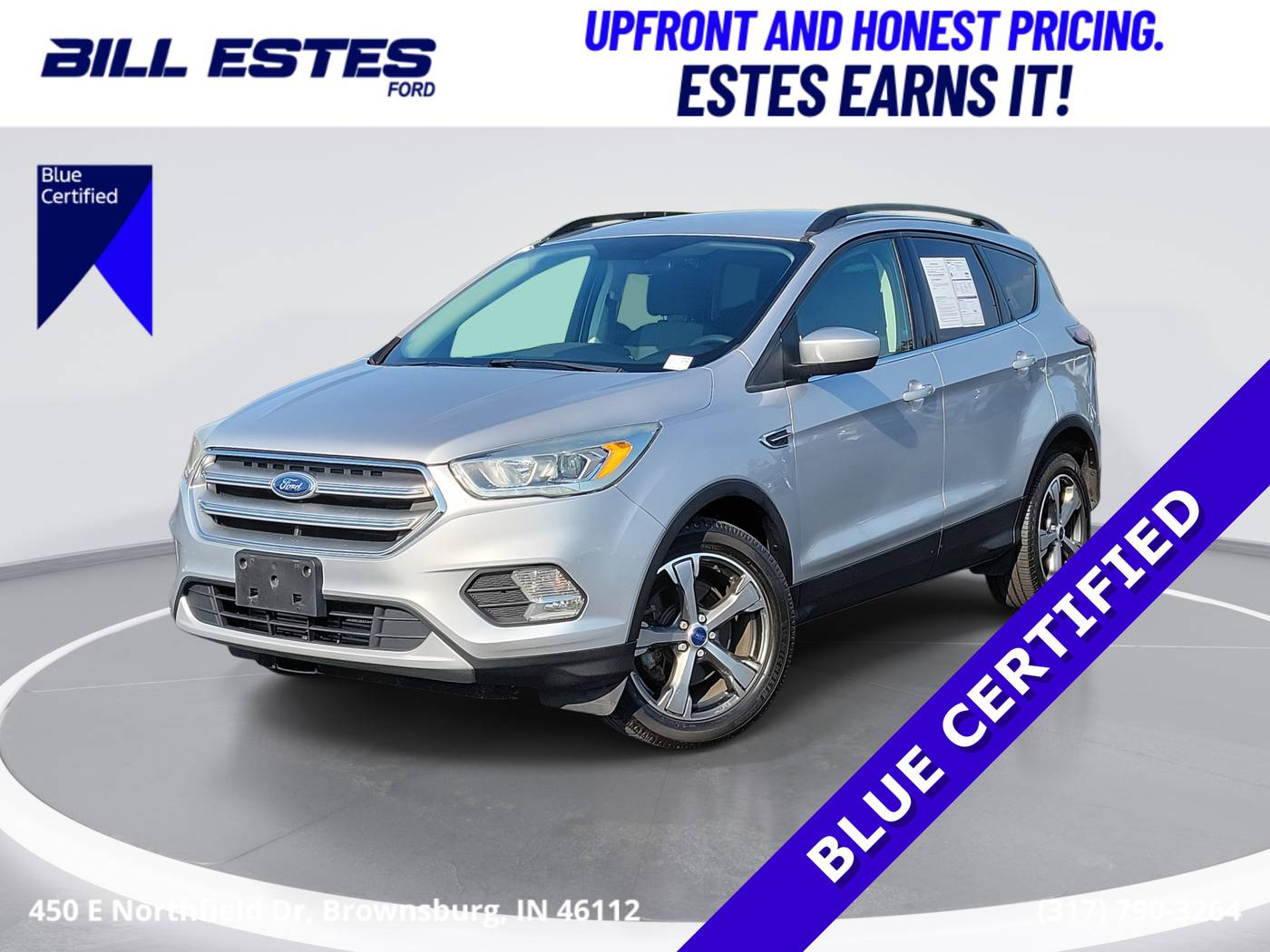 2017 Ford Escape SE — SUV — 85,006 mi — Brownsburg, IN
