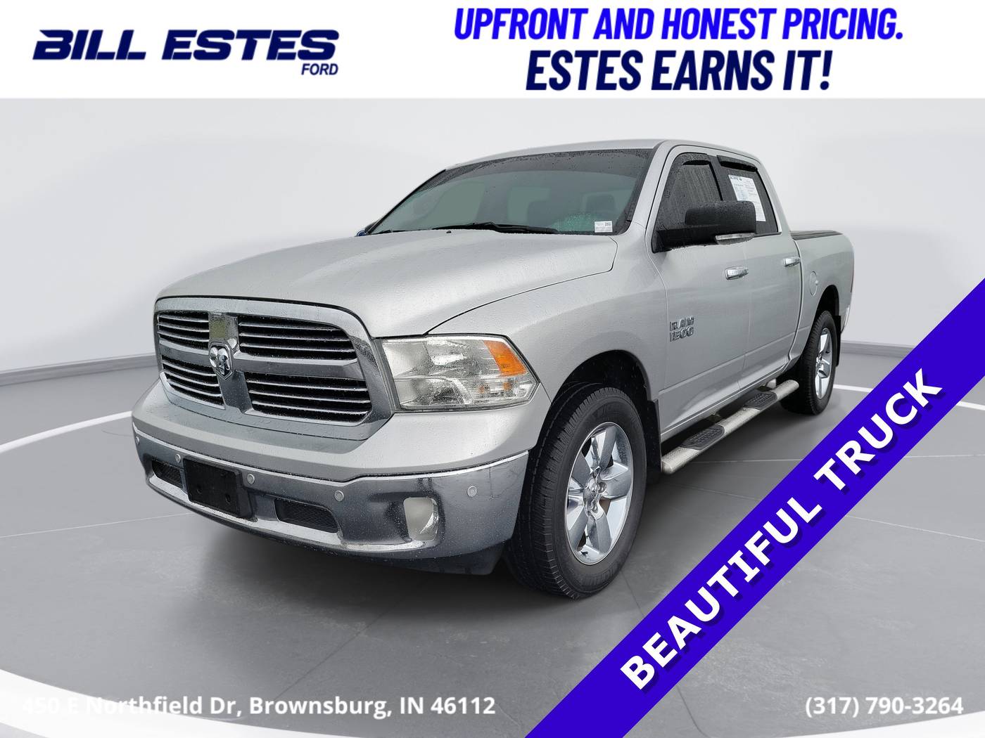 2017 Ram 1500 Big Horn — Pickup Truck — 102,476 mi — Brownsburg, IN