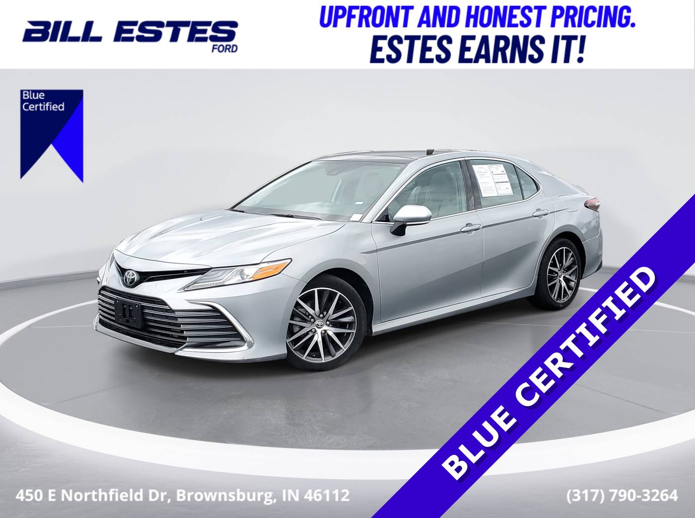 2022 Toyota Camry XLE — Sedan — 56,572 mi — Brownsburg, IN