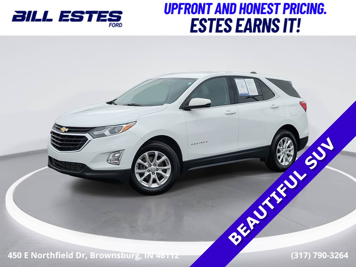 2018 Chevrolet Equinox LT — SUV — 106,871 mi — Brownsburg, IN