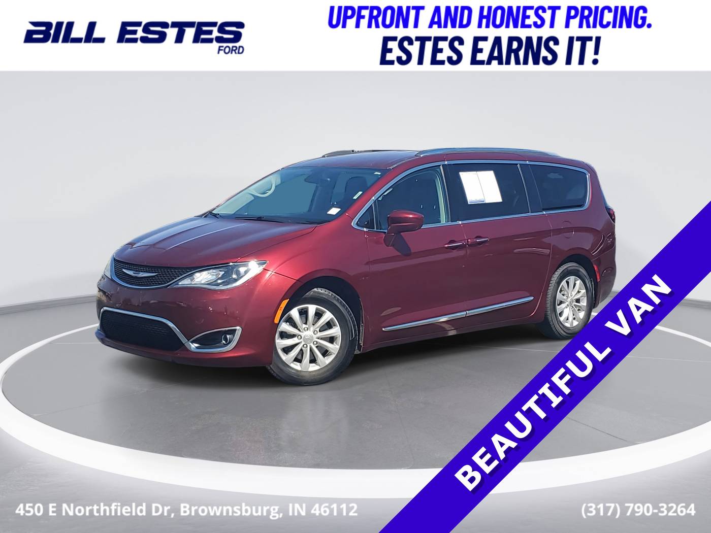 2018 Chrysler Pacifica Touring L Plus — Minivan — 149,888 mi — Brownsburg, IN