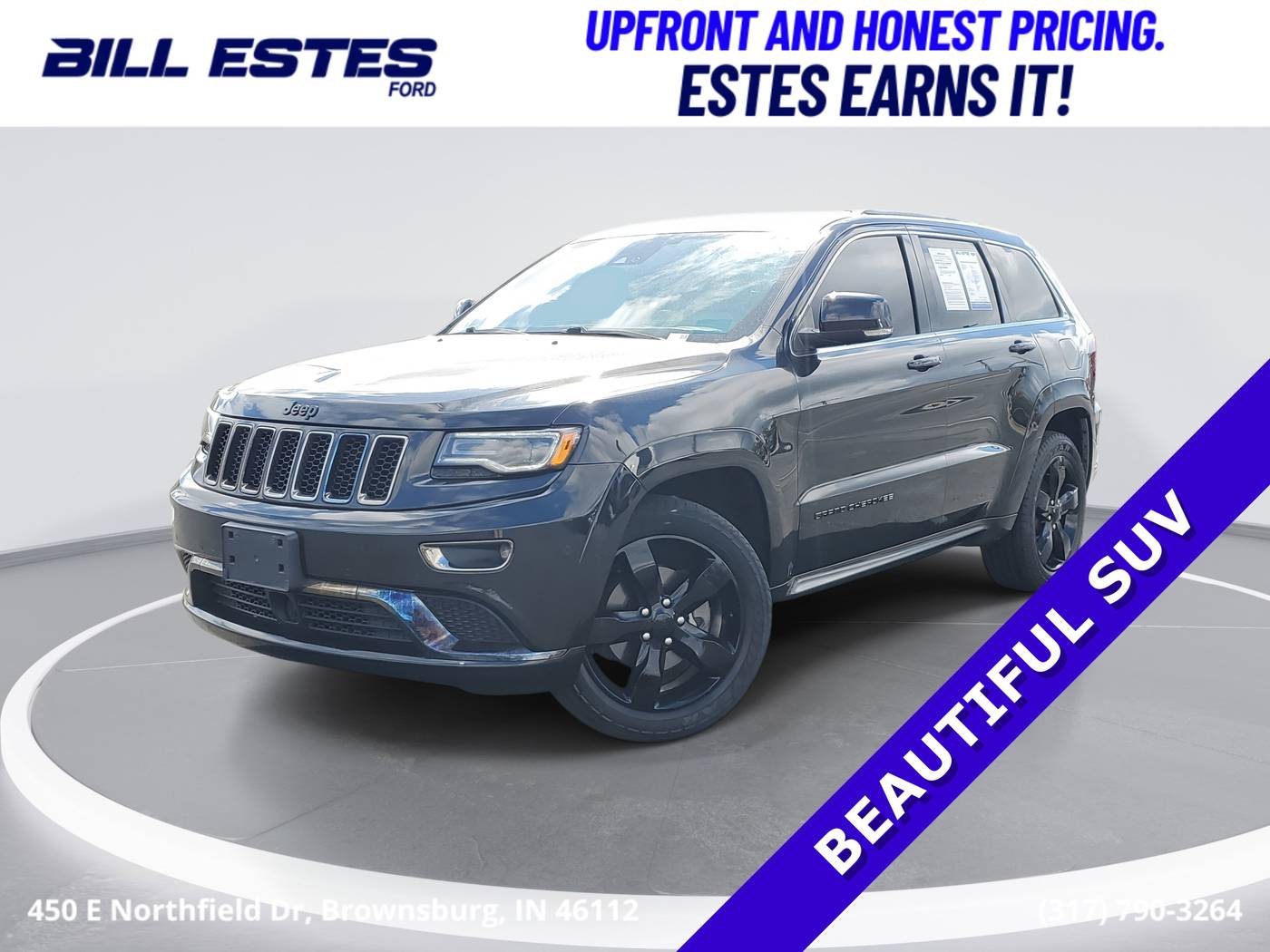 2016 Jeep Grand Cherokee High Altitude — SUV — 99,106 mi — Brownsburg, IN