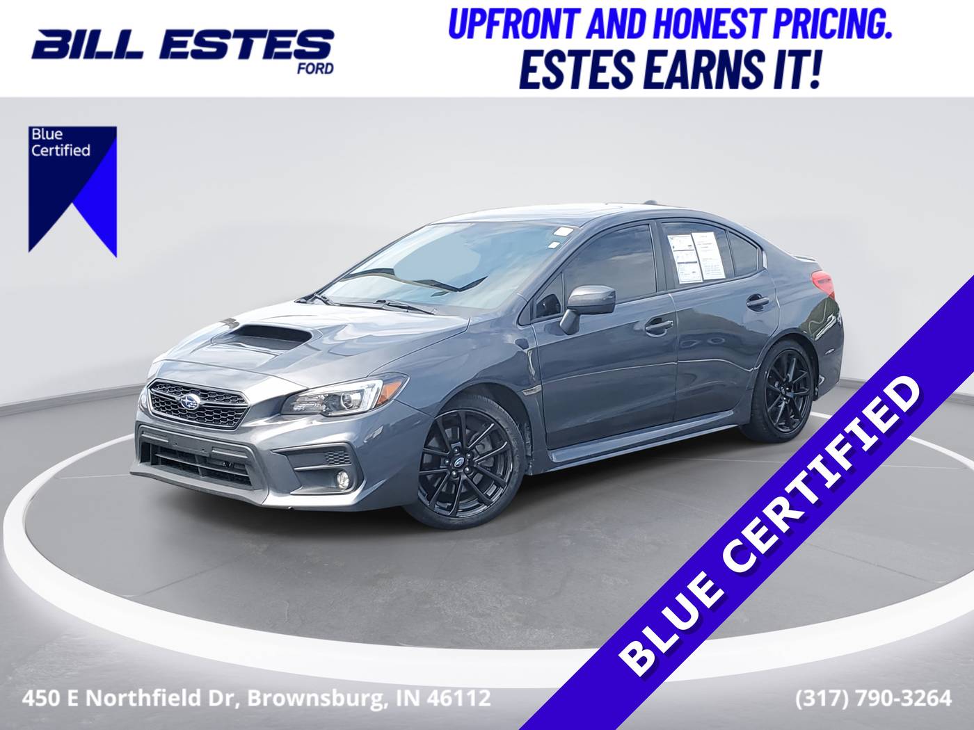 2021 Subaru WRX Limited — Sedan — 65,129 mi — Brownsburg, IN