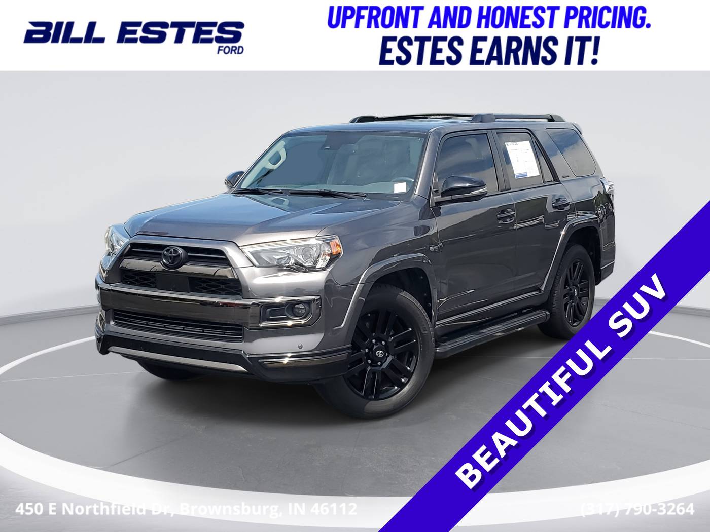 2020 Toyota 4Runner Nightshade — SUV — 128,429 mi — Brownsburg, IN