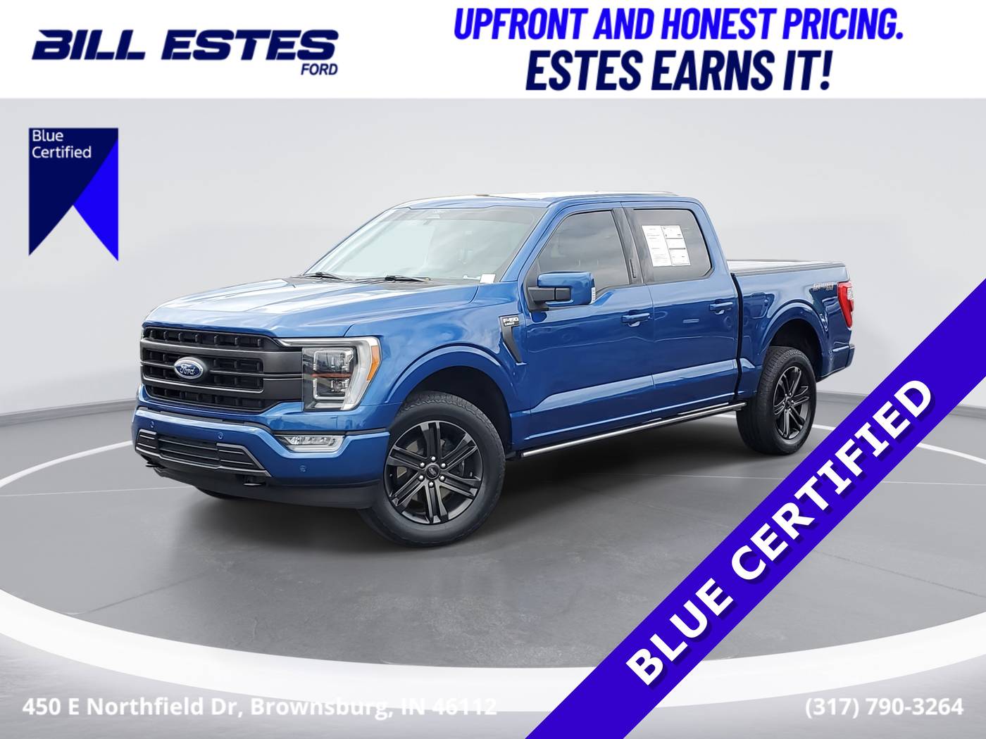 2022 Ford F-150 Lariat — Pickup Truck — 41,590 mi — Brownsburg, IN