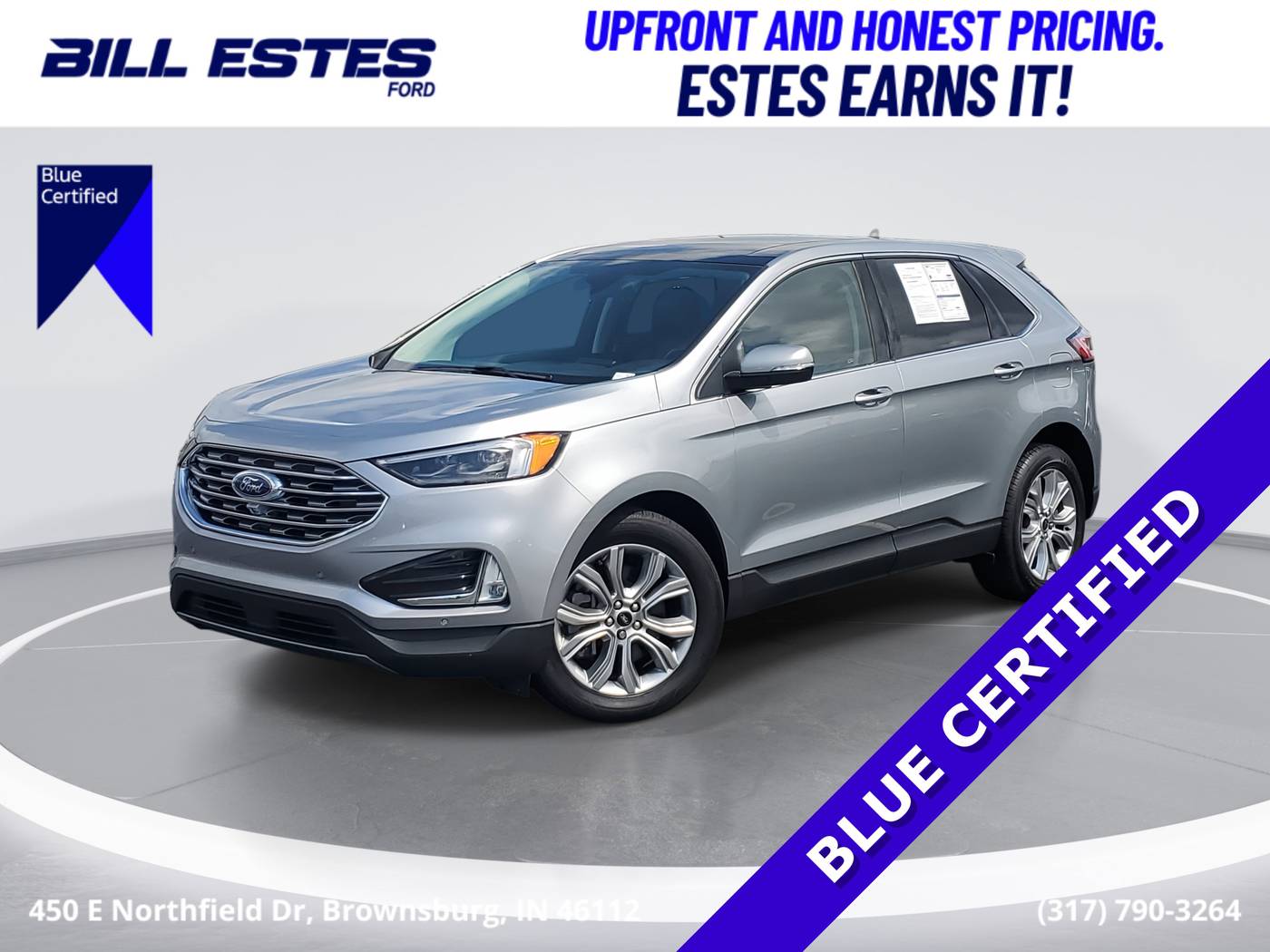 2023 Ford Edge Titanium — SUV — 21,927 mi — Brownsburg, IN