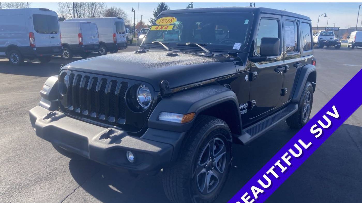 2018 Jeep Wrangler Sport S — SUV — 46,259 mi — Brownsburg, IN