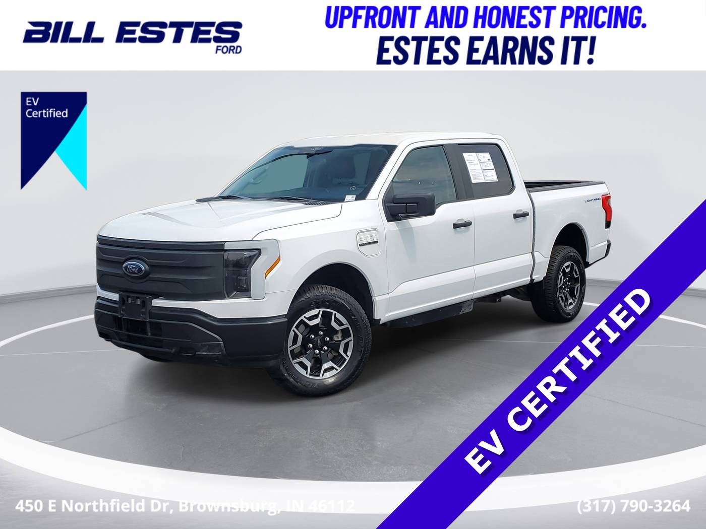 2022 Ford F-150 Lightning Pro — Pickup Truck — 12,553 mi — Brownsburg, IN