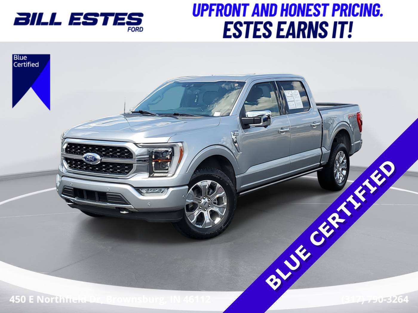 2022 Ford F-150 Platinum — Pickup Truck — 76,228 mi — Brownsburg, IN