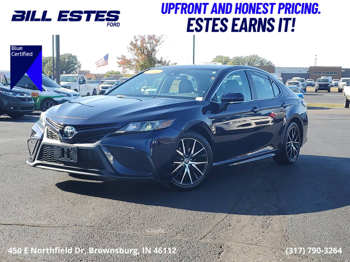 2022 Toyota Camry SE — Sedan — 58,102 mi — Brownsburg, IN