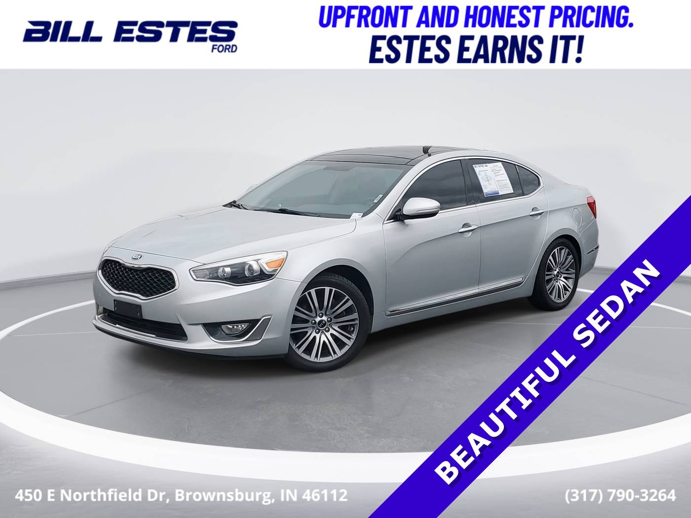 2016 Kia Cadenza Premium — Sedan — 91,858 mi — Brownsburg, IN