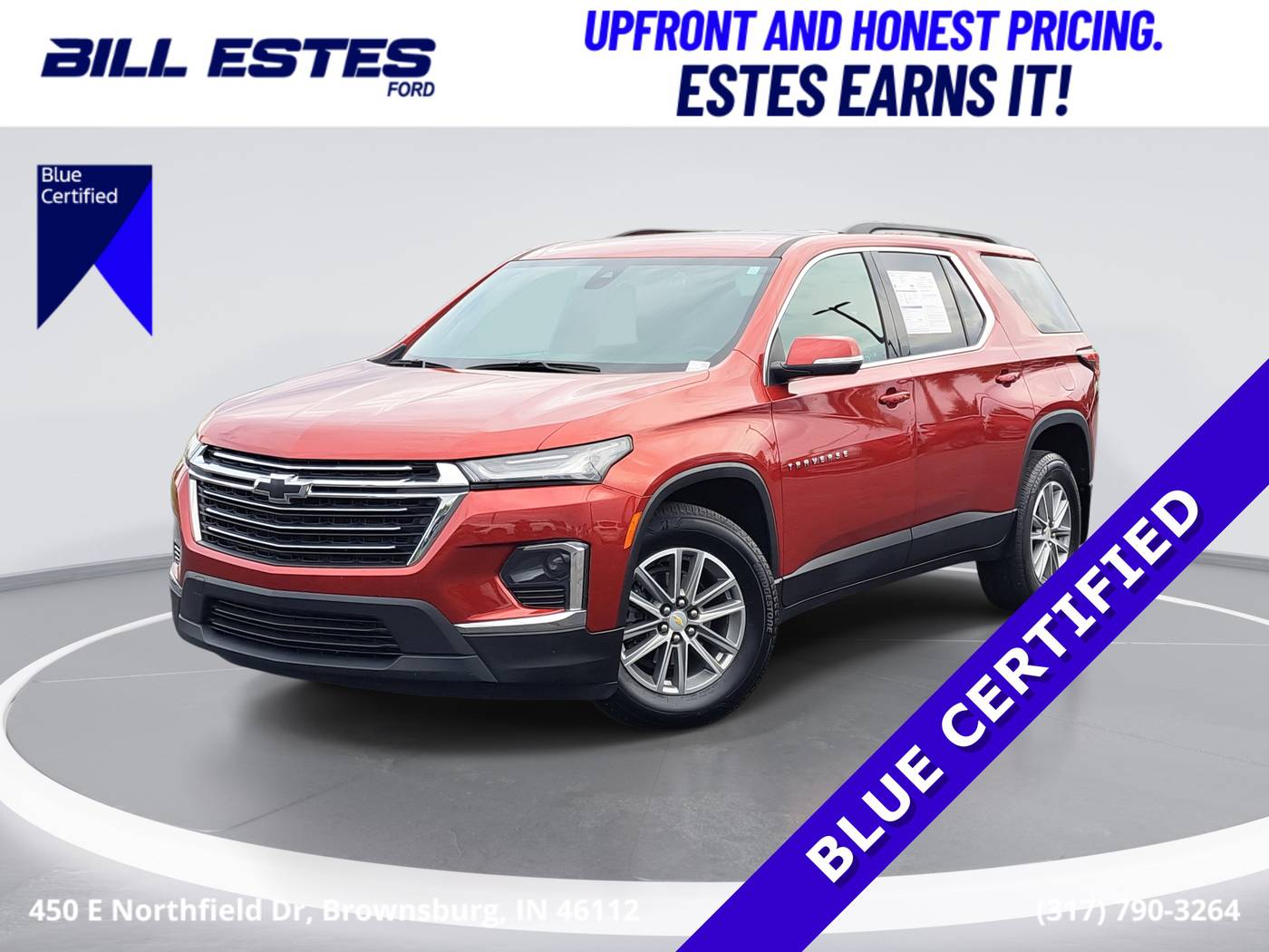 2023 Chevrolet Traverse LT Cloth — SUV — 35,072 mi — Brownsburg, IN