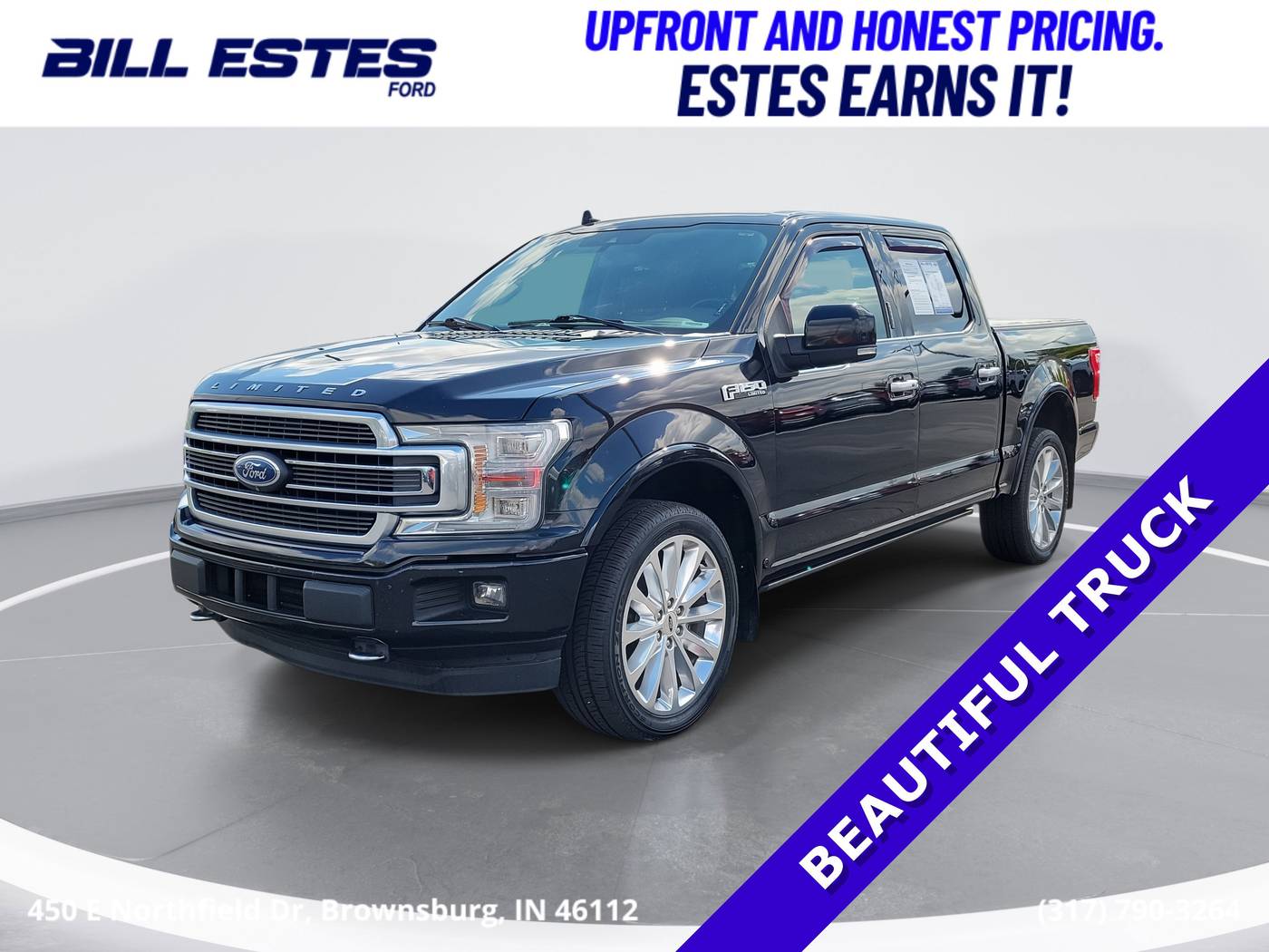 2019 Ford F-150 Limited — Pickup Truck — 109,252 mi — Brownsburg, IN