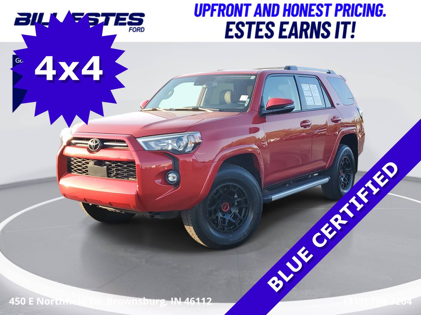 2022 Toyota 4Runner SR5 Premium — SUV — 28,886 mi — Brownsburg, IN