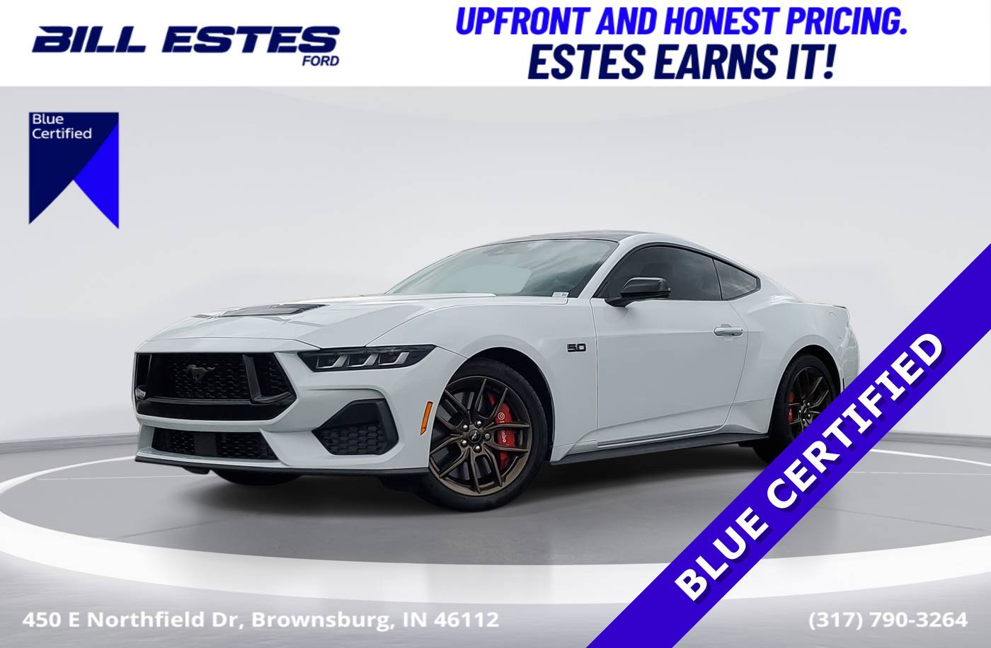 2024 Ford Mustang GT Premium — Coupe — 9,338 mi — Brownsburg, IN