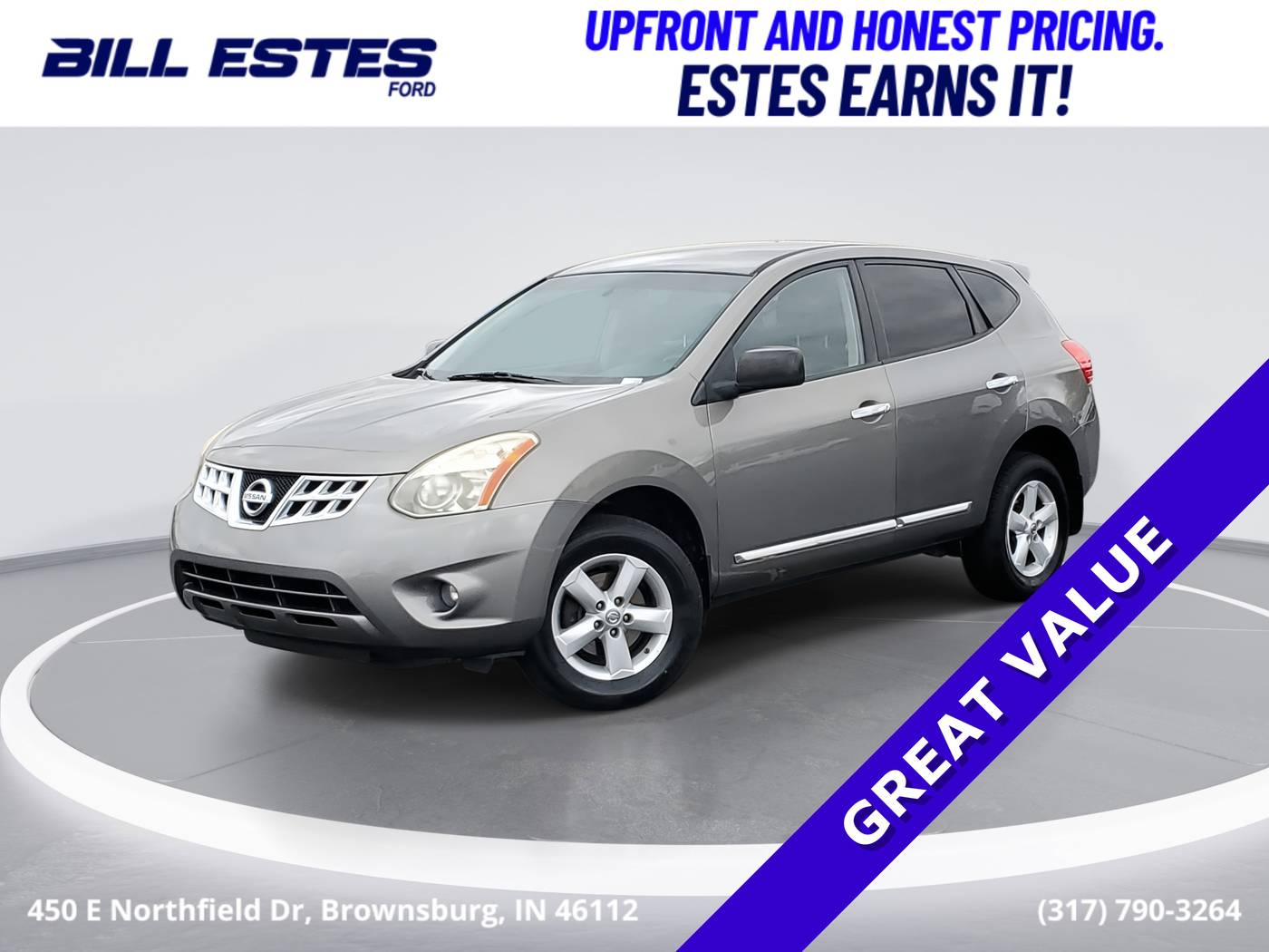2012 Nissan Rogue S — SUV — 136,670 mi — Brownsburg, IN