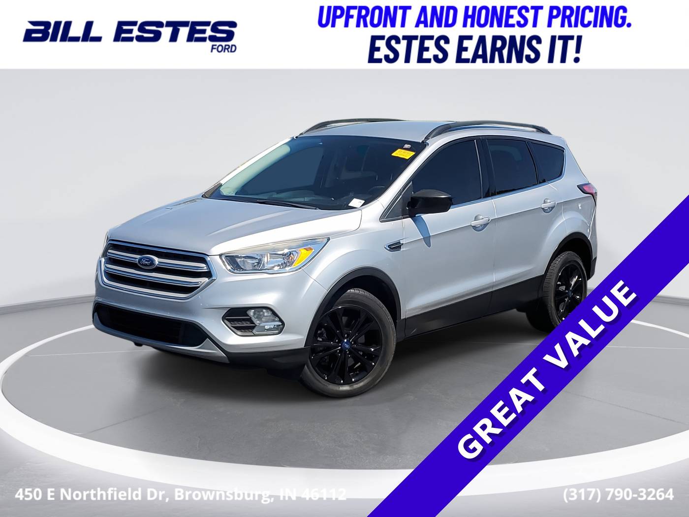 2018 Ford Escape SE — SUV — 90,125 mi — Brownsburg, IN
