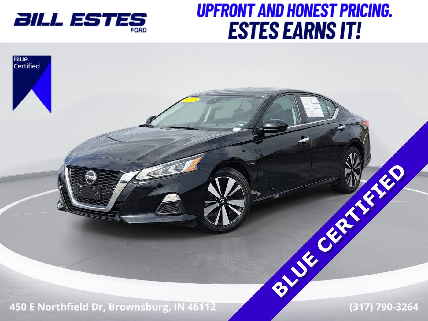 2022 Nissan Altima SV — Sedan — 64,066 mi — Brownsburg, IN