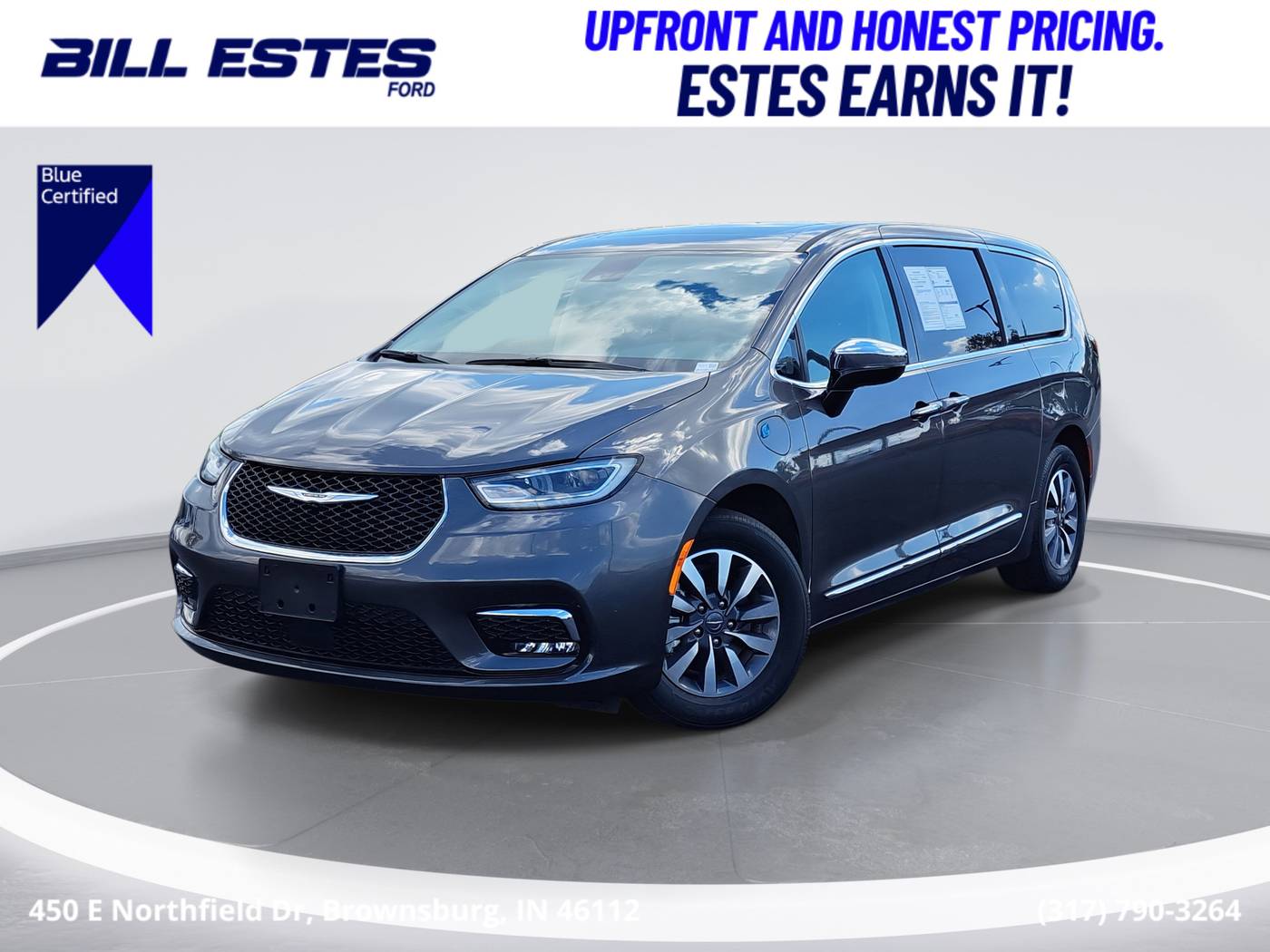 2023 Chrysler Pacifica Hybrid Limited — Minivan — 45,800 mi — Brownsburg, IN