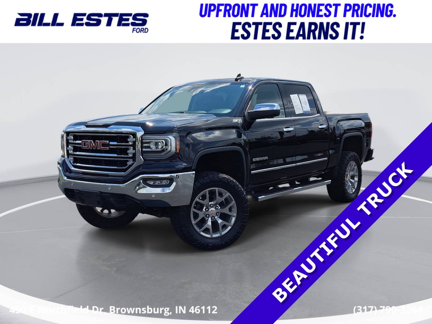 2018 GMC Sierra 1500 SLT — Pickup Truck — 78,423 mi — Brownsburg, IN
