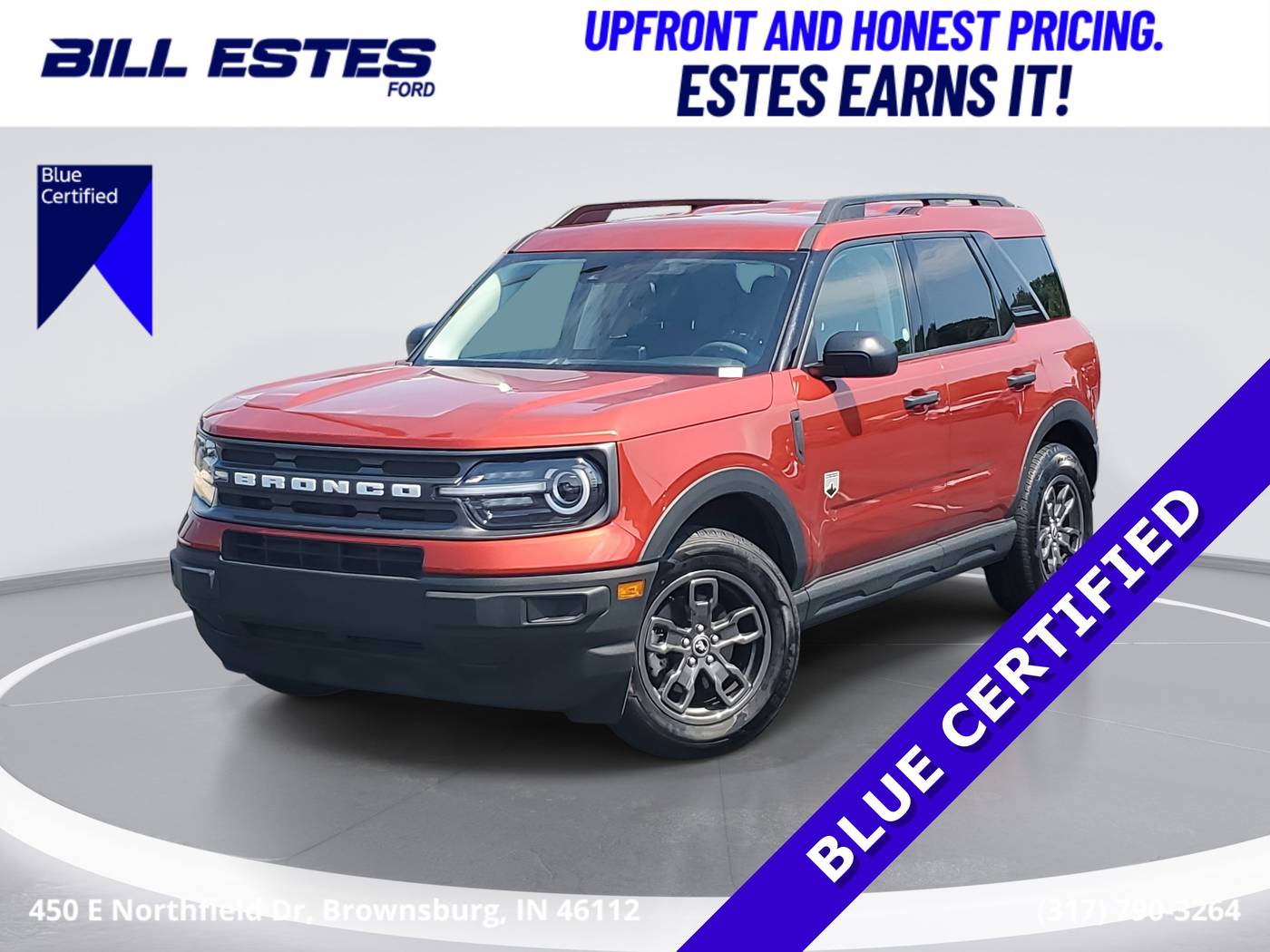 2024 Ford Bronco Sport Big Bend — SUV — 34,910 mi — Brownsburg, IN