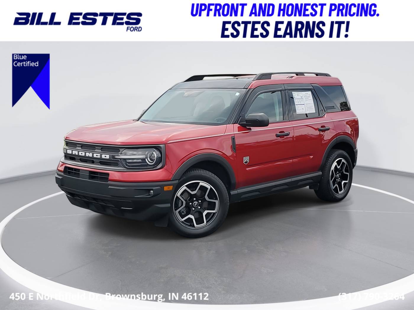 2021 Ford Bronco Sport Big Bend — SUV — 54,299 mi — Brownsburg, IN