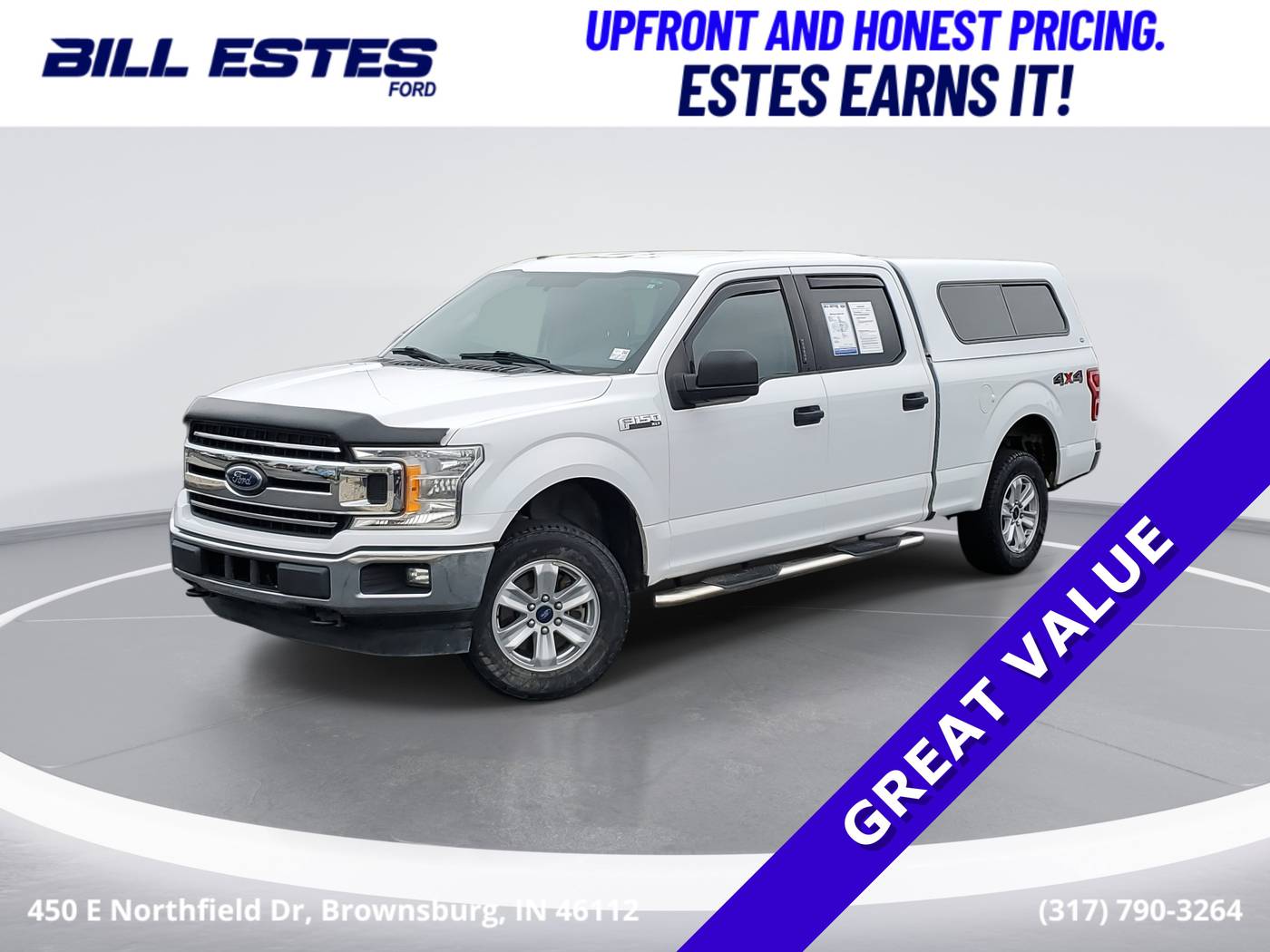 2018 Ford F-150 XLT — Pickup Truck — 115,376 mi — Brownsburg, IN